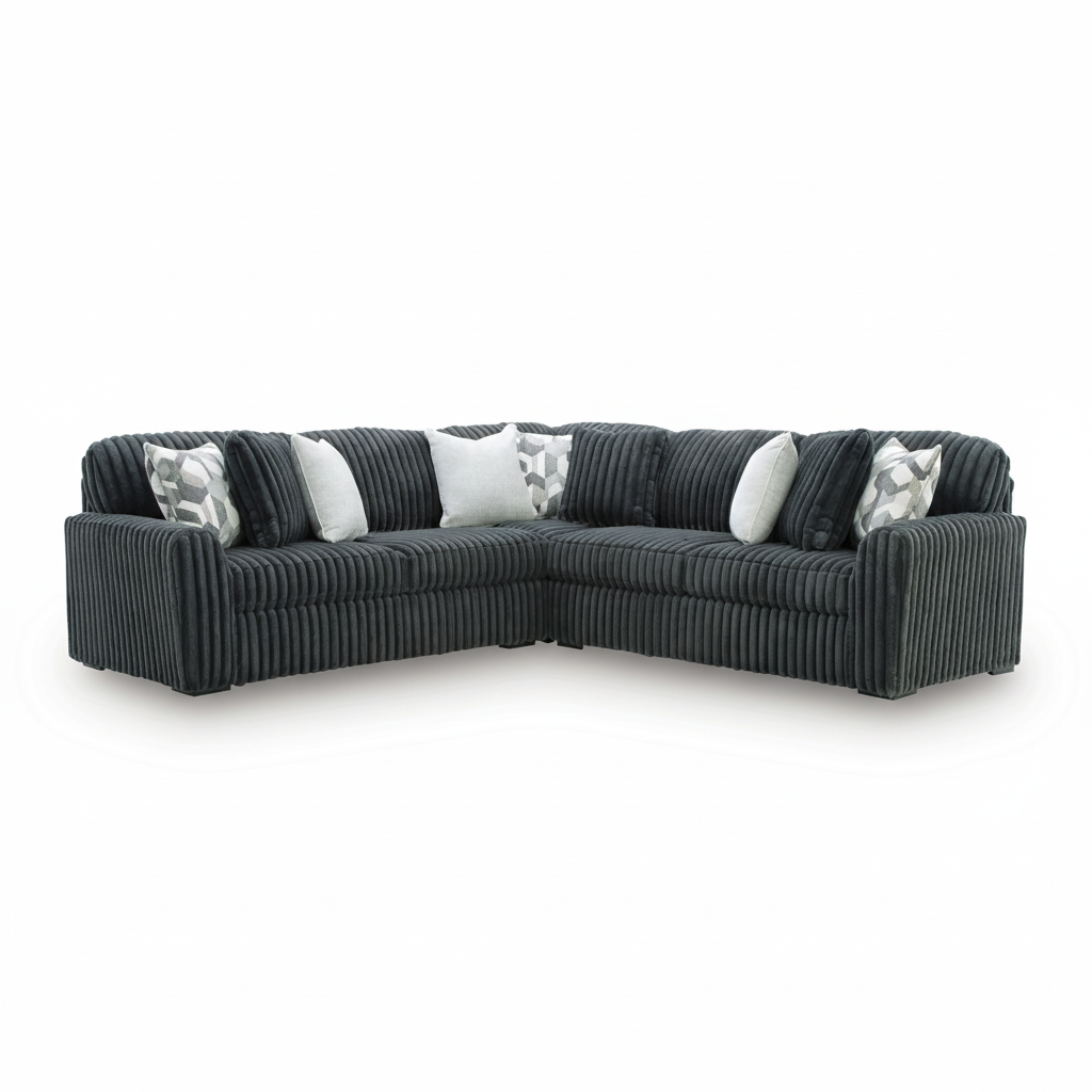 Midnight-Madness 3-Piece Sectional