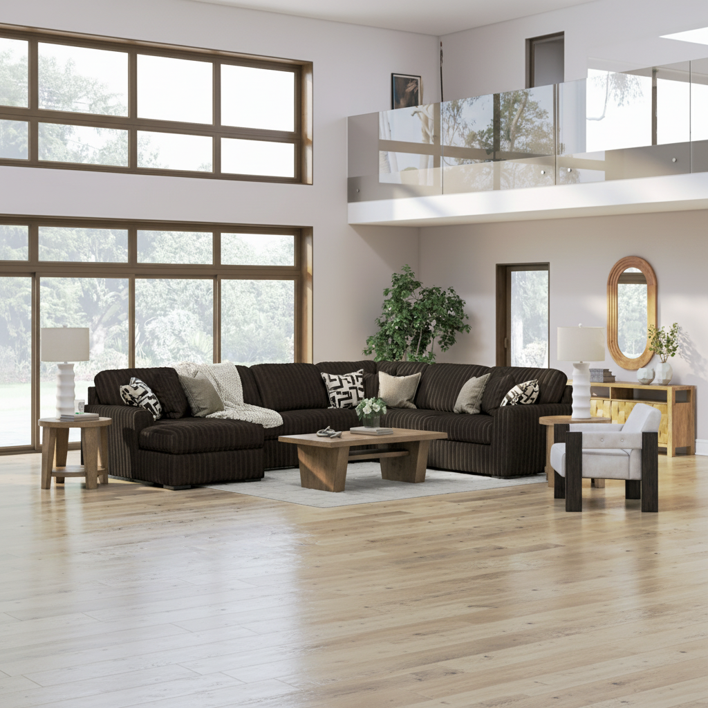 Midnight-Madness 3-Piece Sectional Sofa