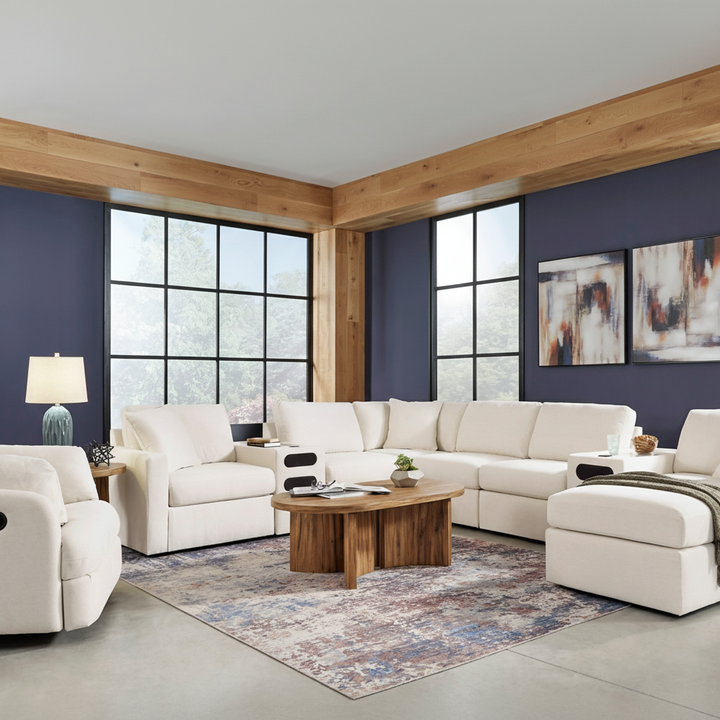 Modmax 3-Piece Sectional with Storage Chaise