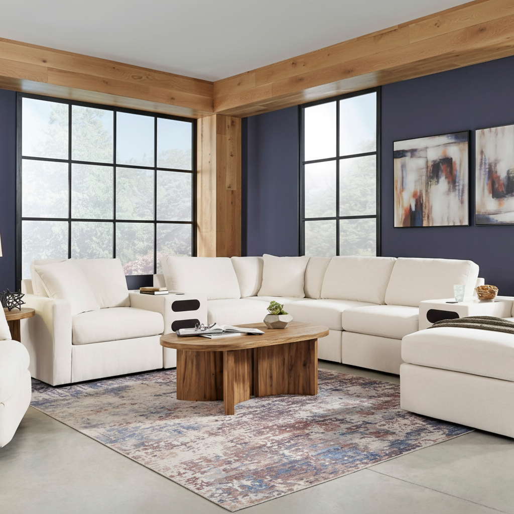 Modmax 3-Piece Sectional with Storage Chaise