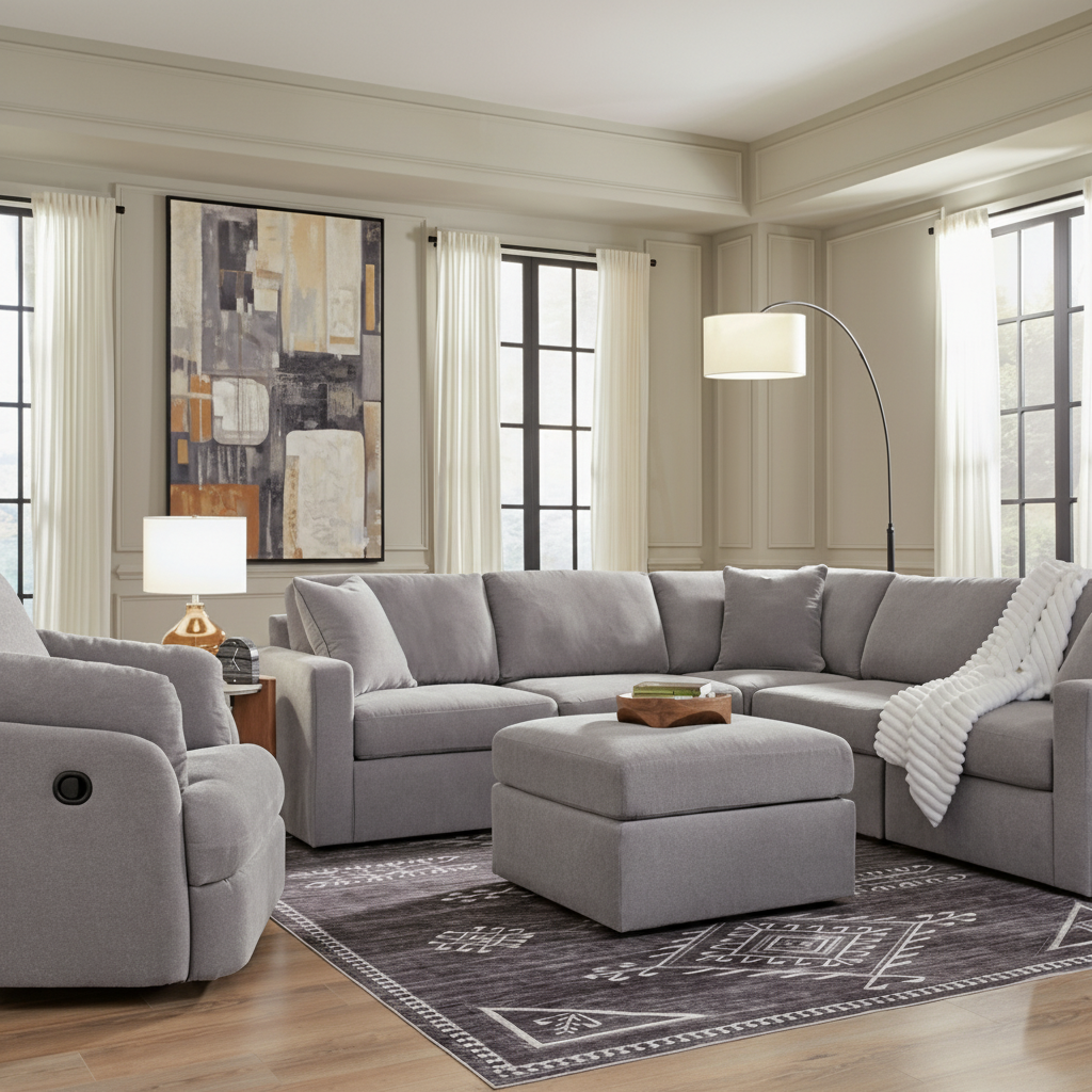 Modmax 3-Piece Sectional with Storage Chaise