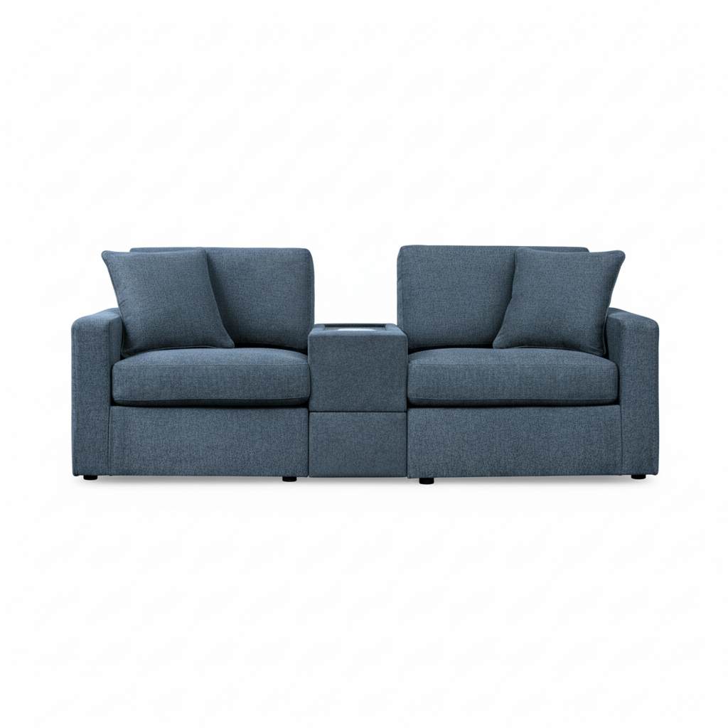 Modmax 3-Piece Sofa with Storage Console