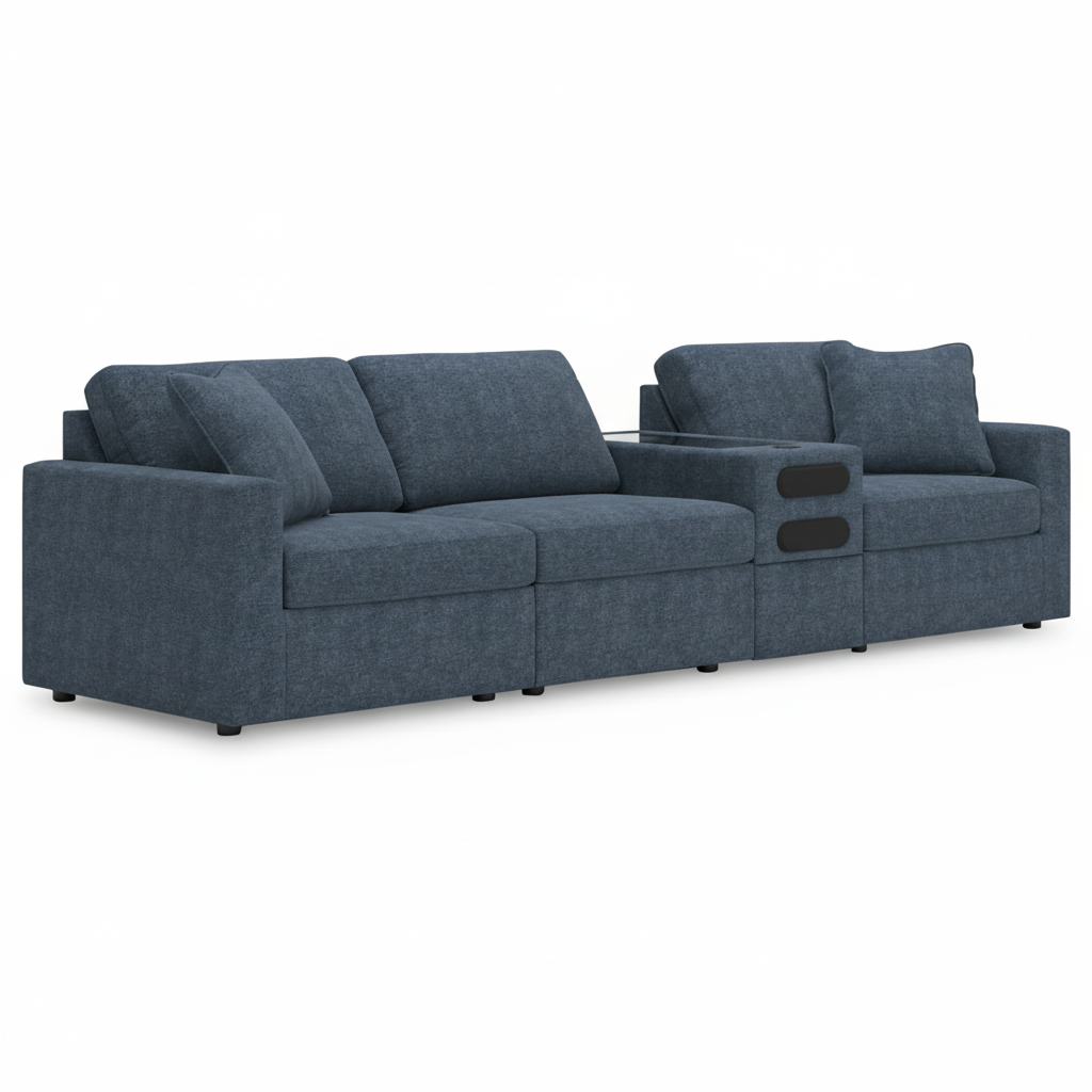 Modmax 4-Piece Sofa with Audio Console