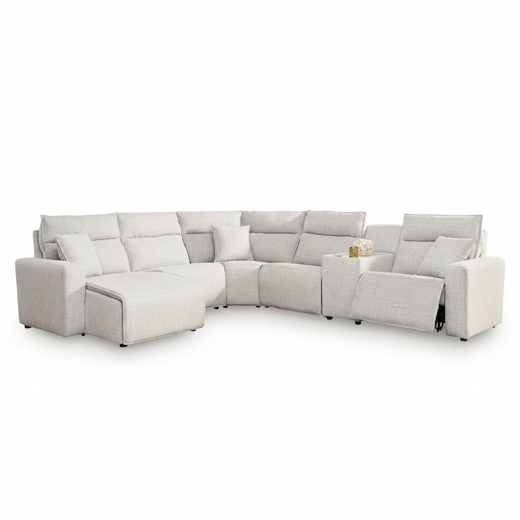 Modmax II 6-Piece Power Reclining Sectional with Chaise