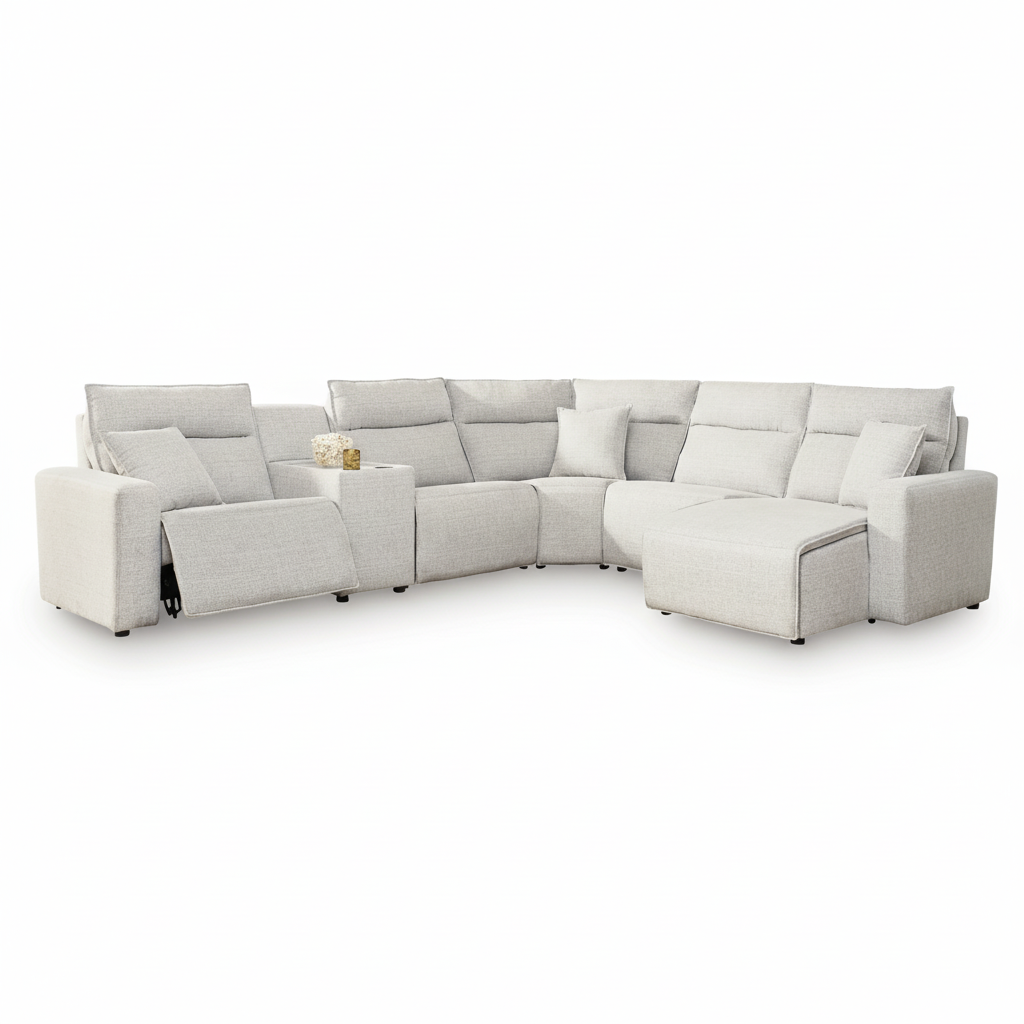 Modmax II 6-Piece Power Reclining Sectional with Chaise