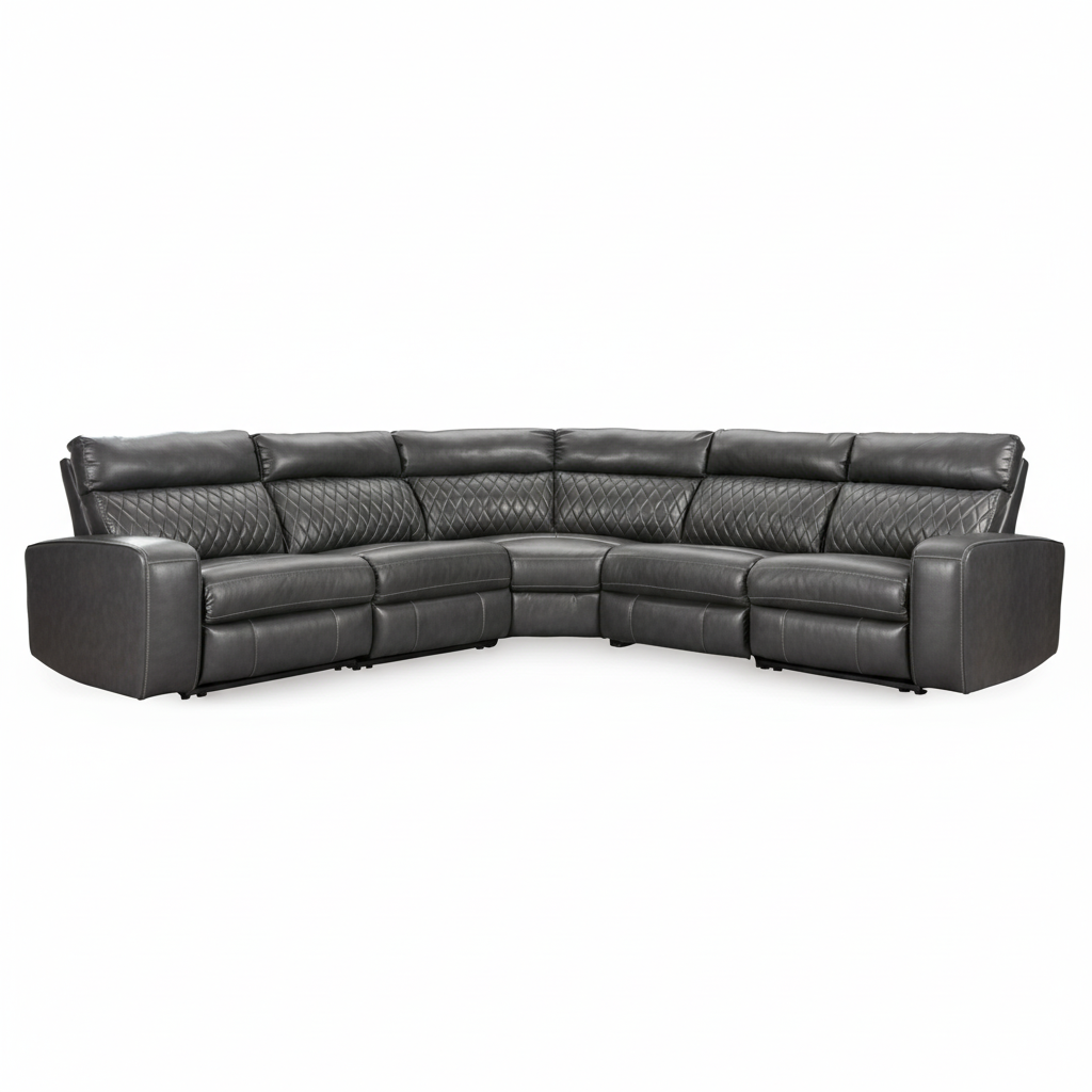 Samperstone 5-Piece Power Reclining Sectional