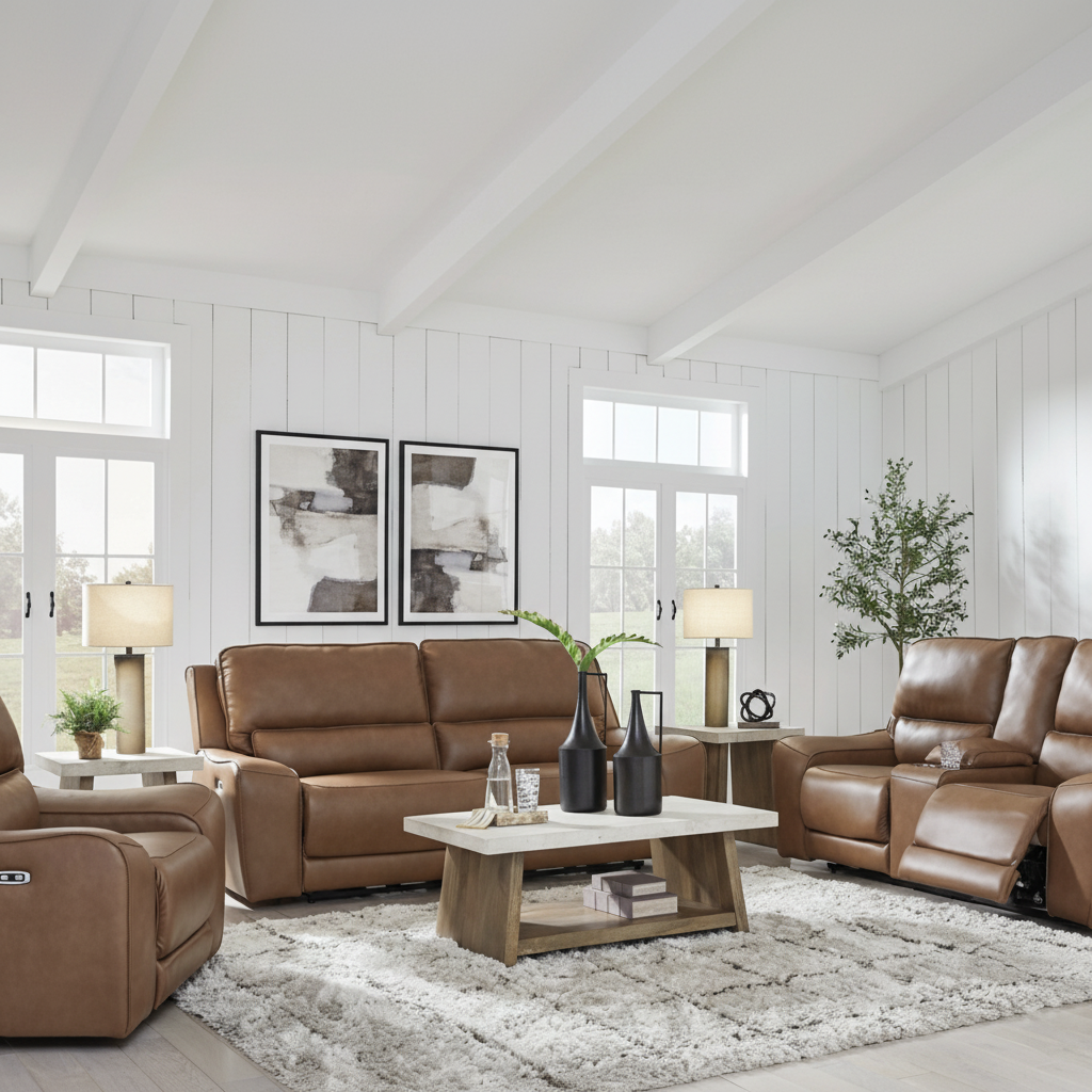 Silverbrooke 4-Piece Reclining Sectional with Double Chaise