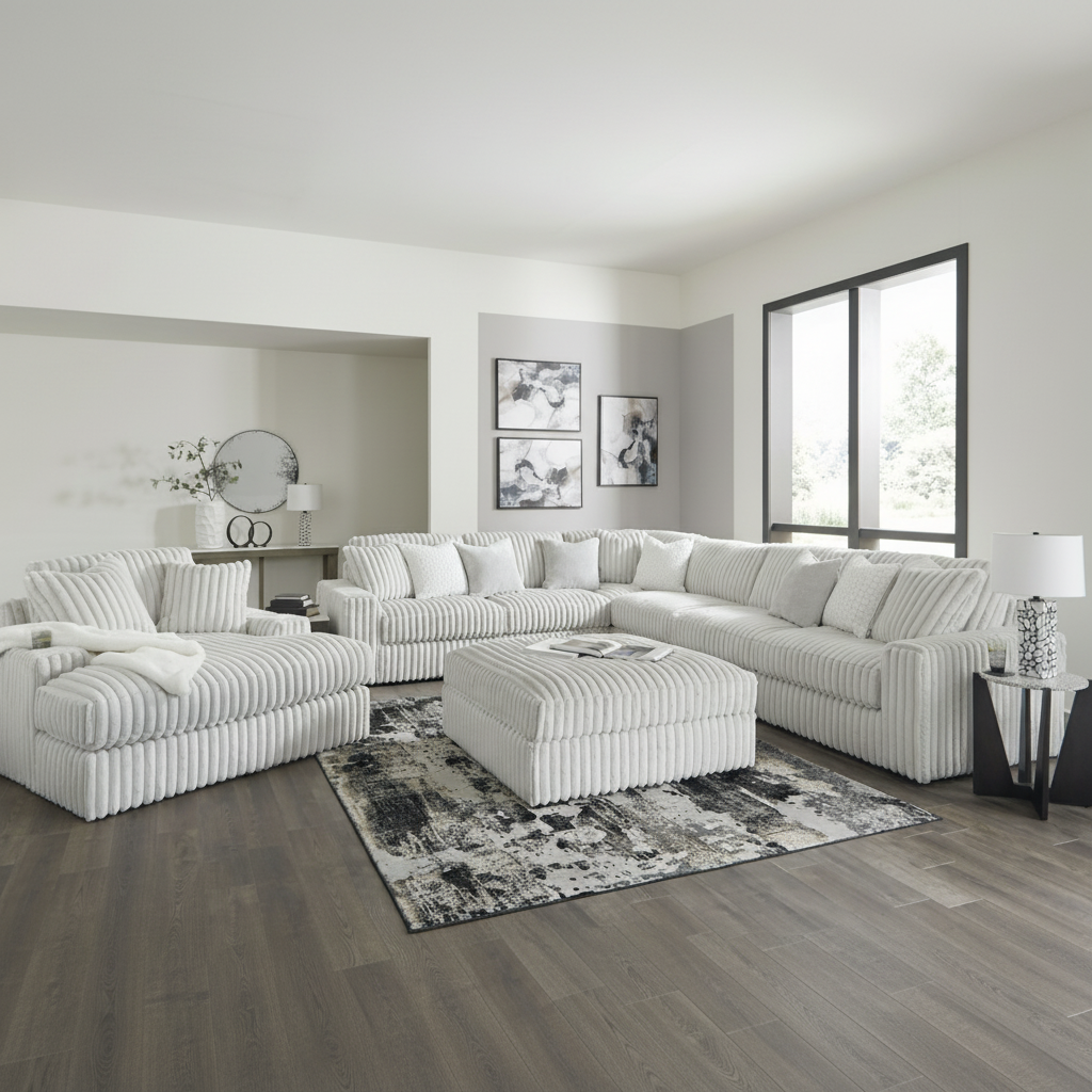 Stupendous 3-Piece Sofa