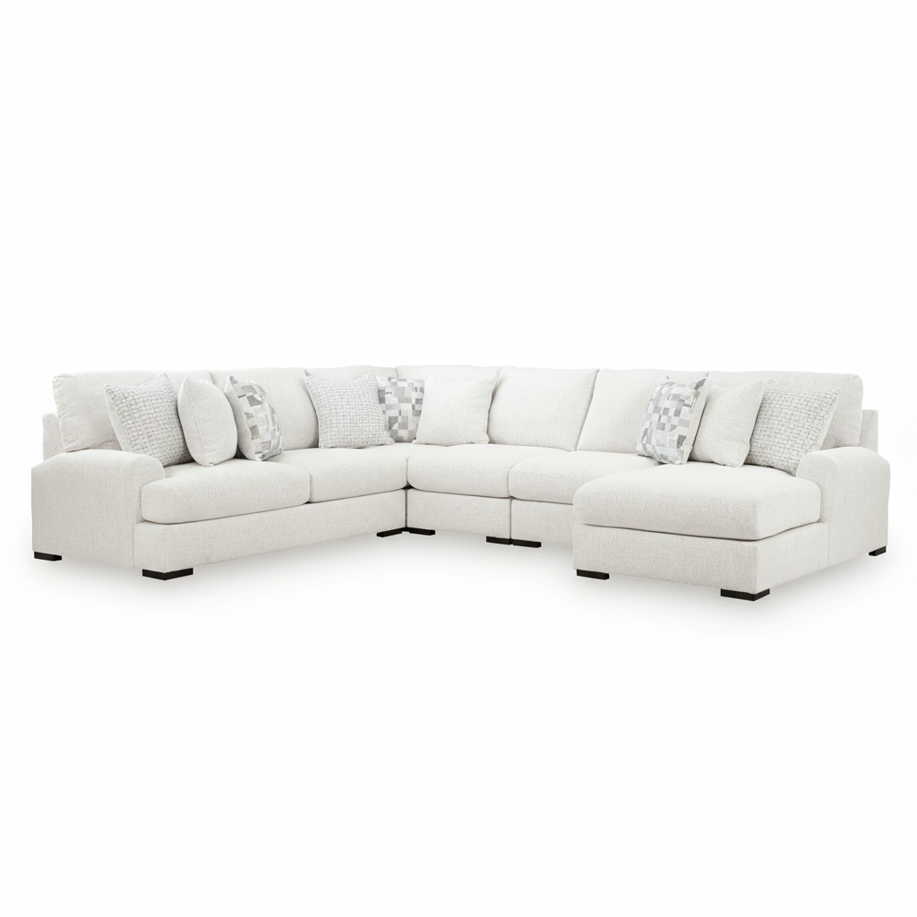Wynncroft Manor 5-Piece Sectional with Chaise