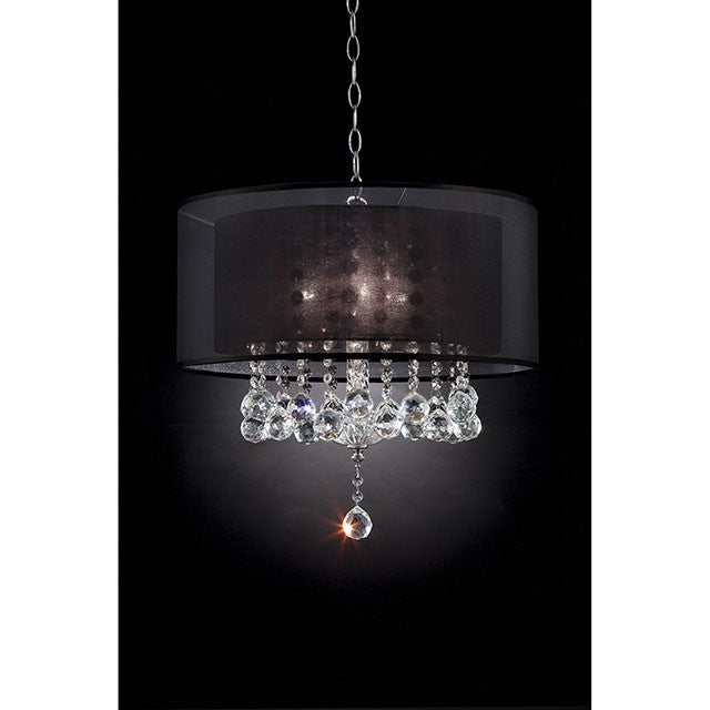 ivy Chrome Ceiling Lamp