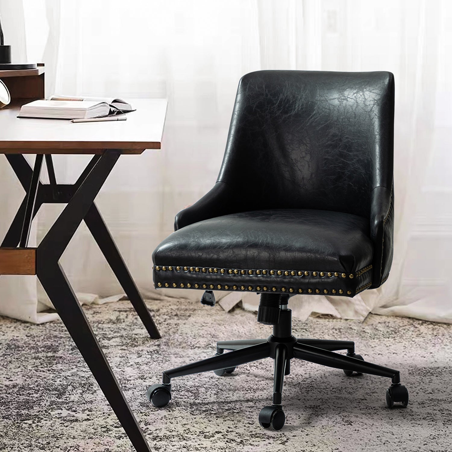 Idalia Task Chair in Black