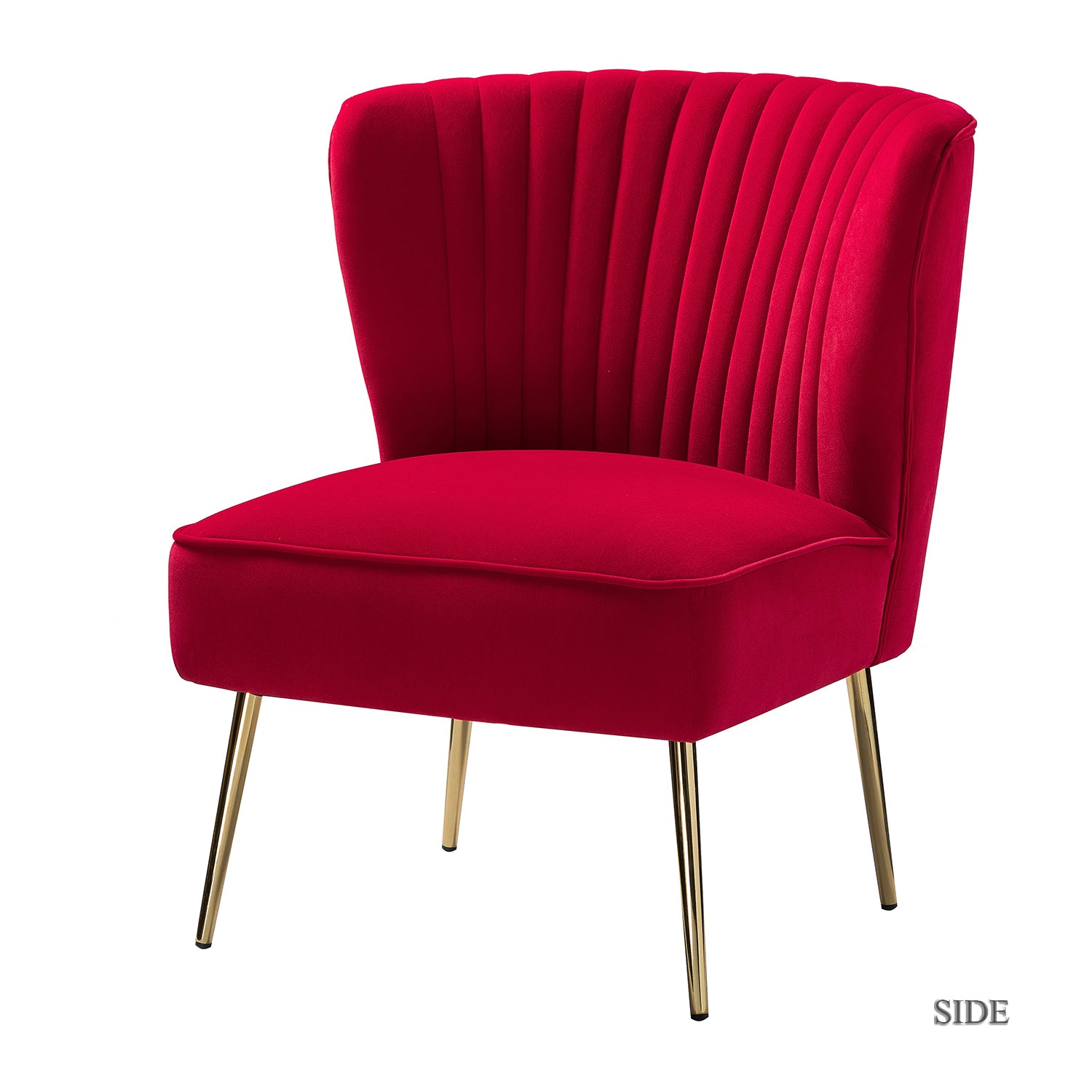 Monica Side Chair in Red