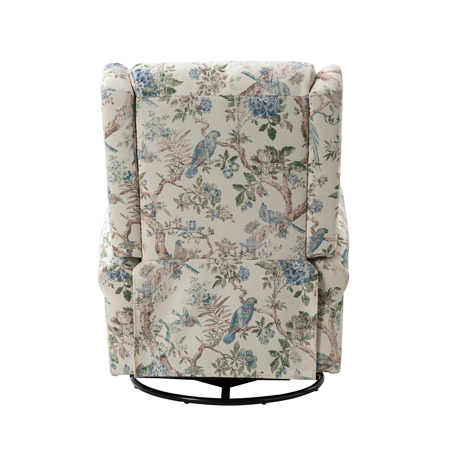 Helmut Manual Swivel Glider Recliner in Bird