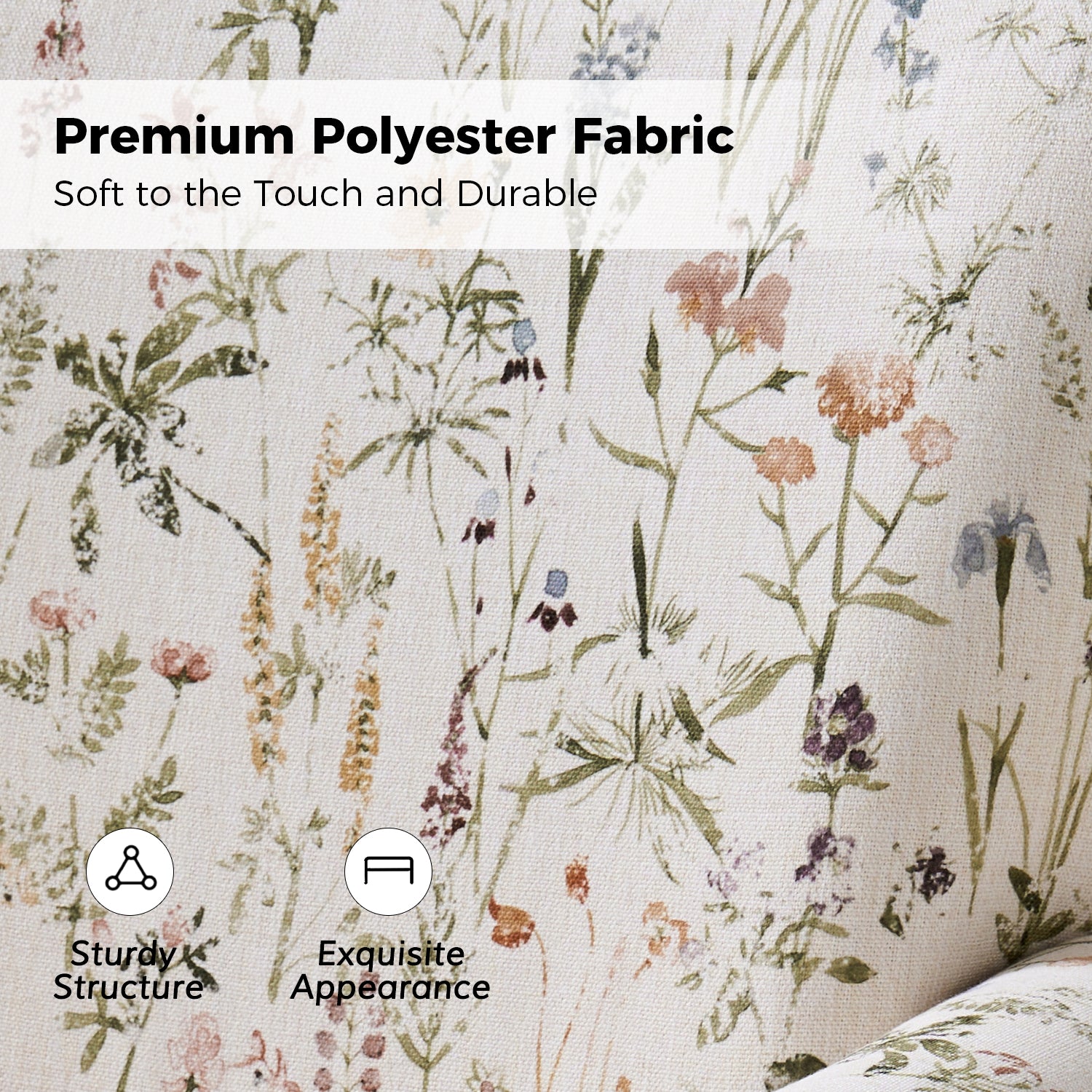 Knud Swivel Chair in Spring