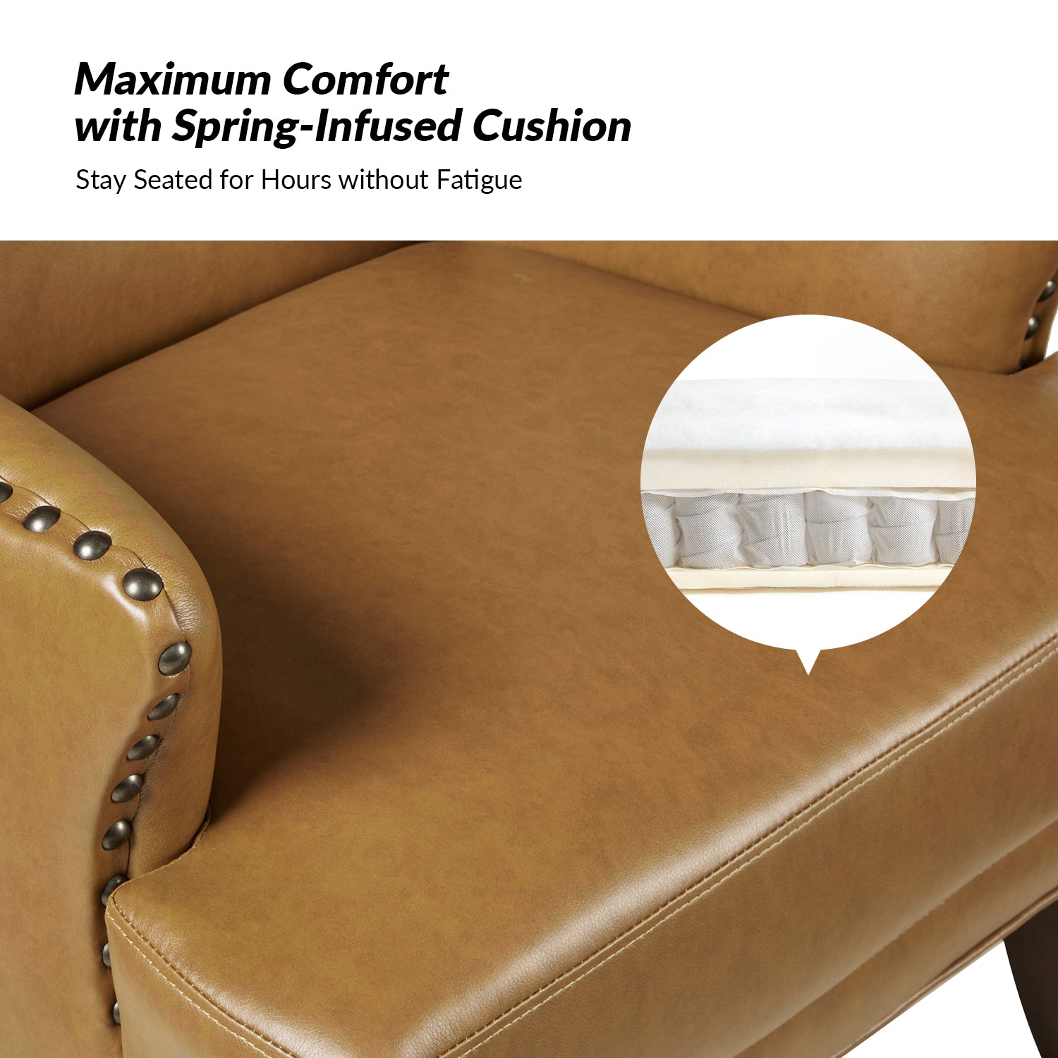 Jorge Armchair in Camel