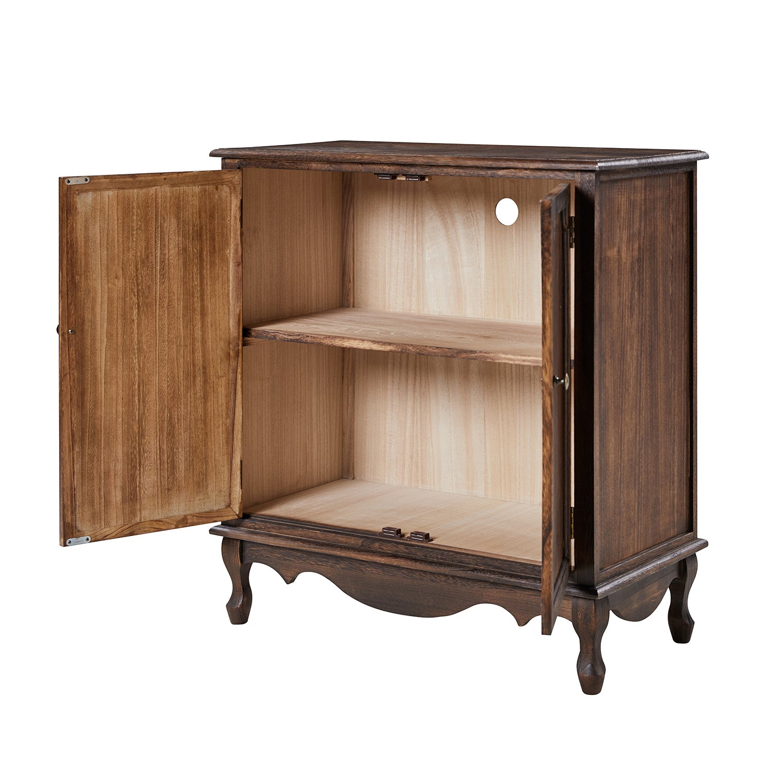 Aanijah Accent Cabinet in Walnut