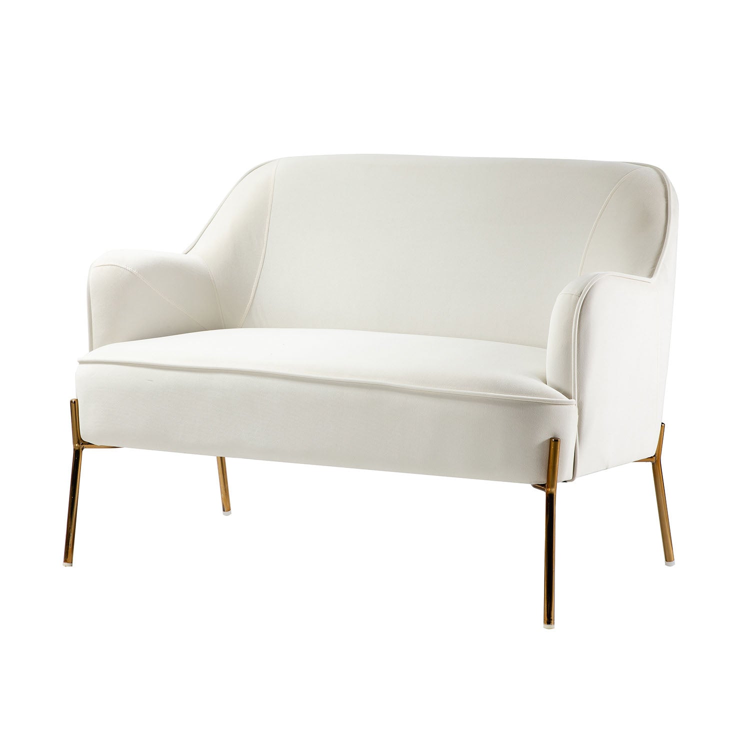 Aginaga Loveseat in Ivory