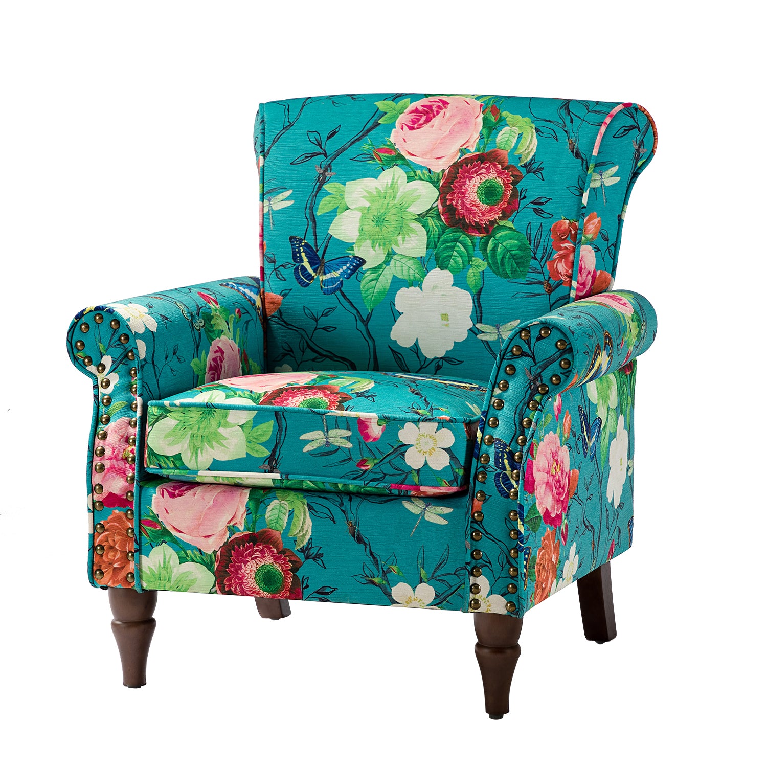 Araceli Armchair in Blue