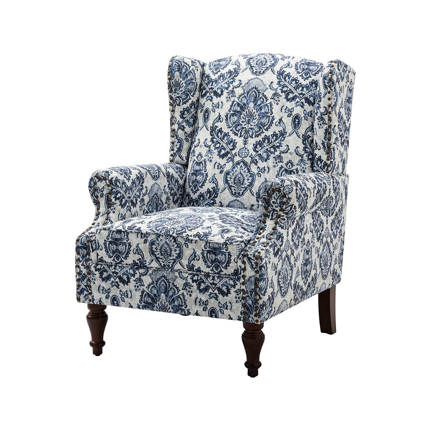 Theodor Armchair in Navy