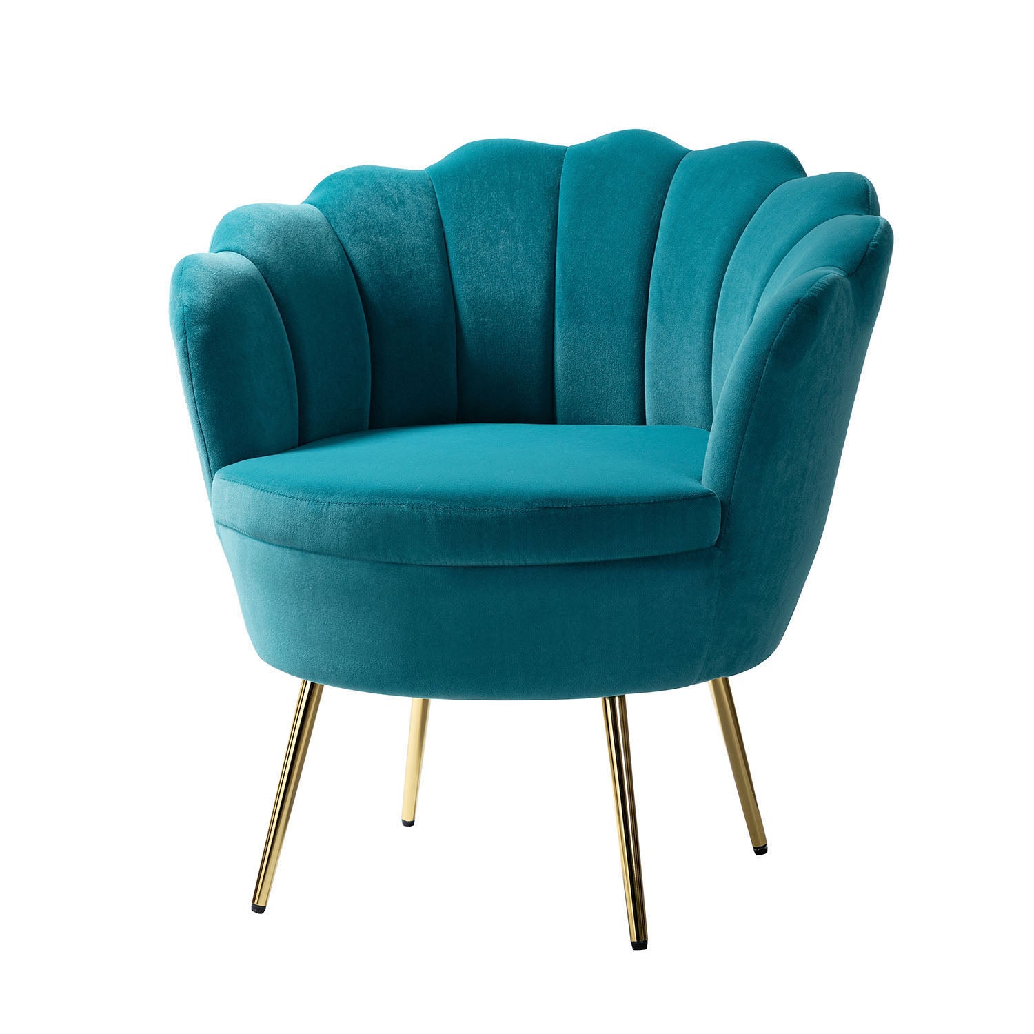 Donata Barrel Chair in Blue