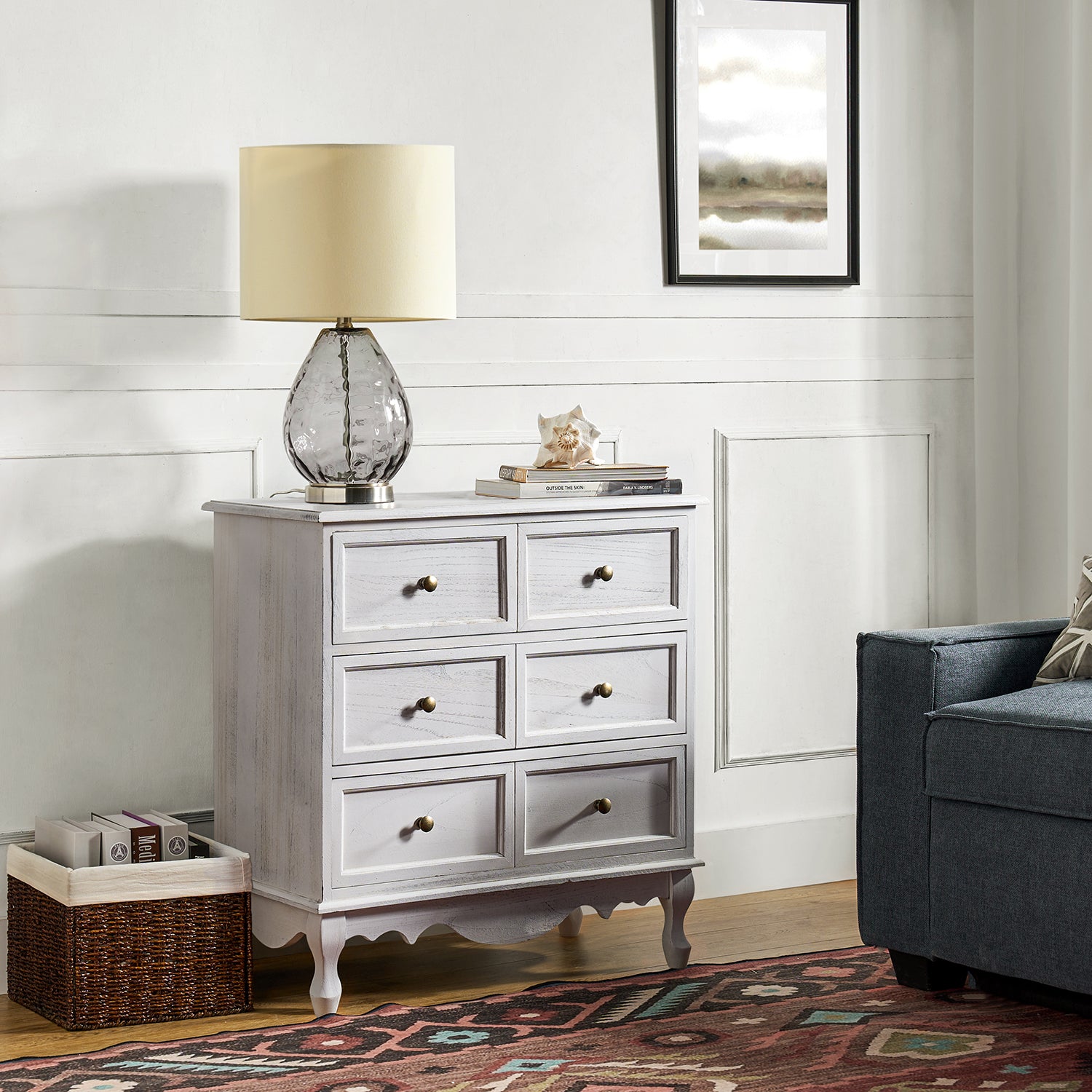 Carielle Accent Chest in White