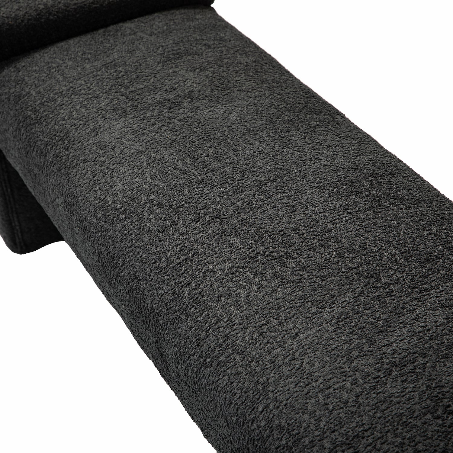 Severin Upholstered Bench in Black