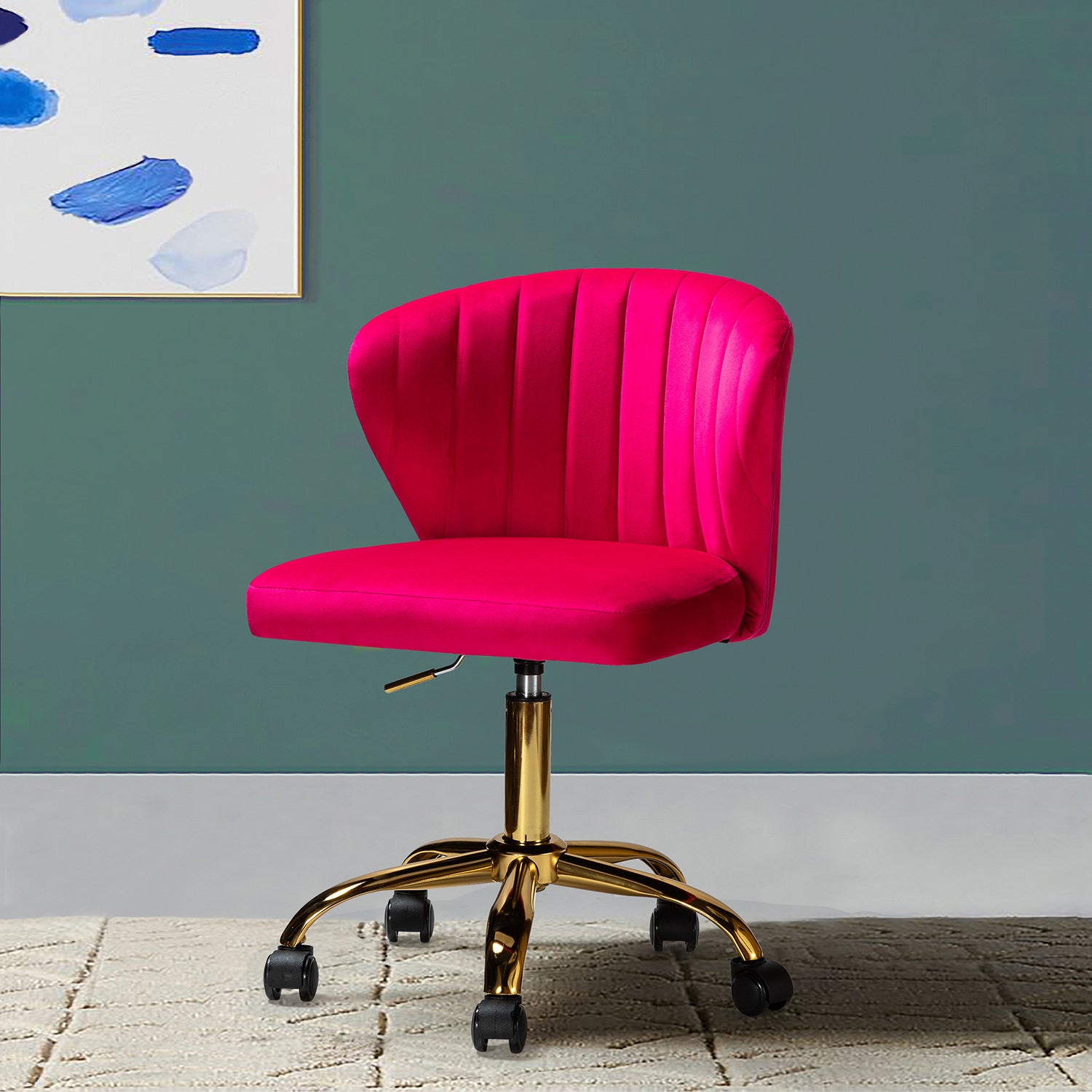 Ilia Task Chair in Fushia