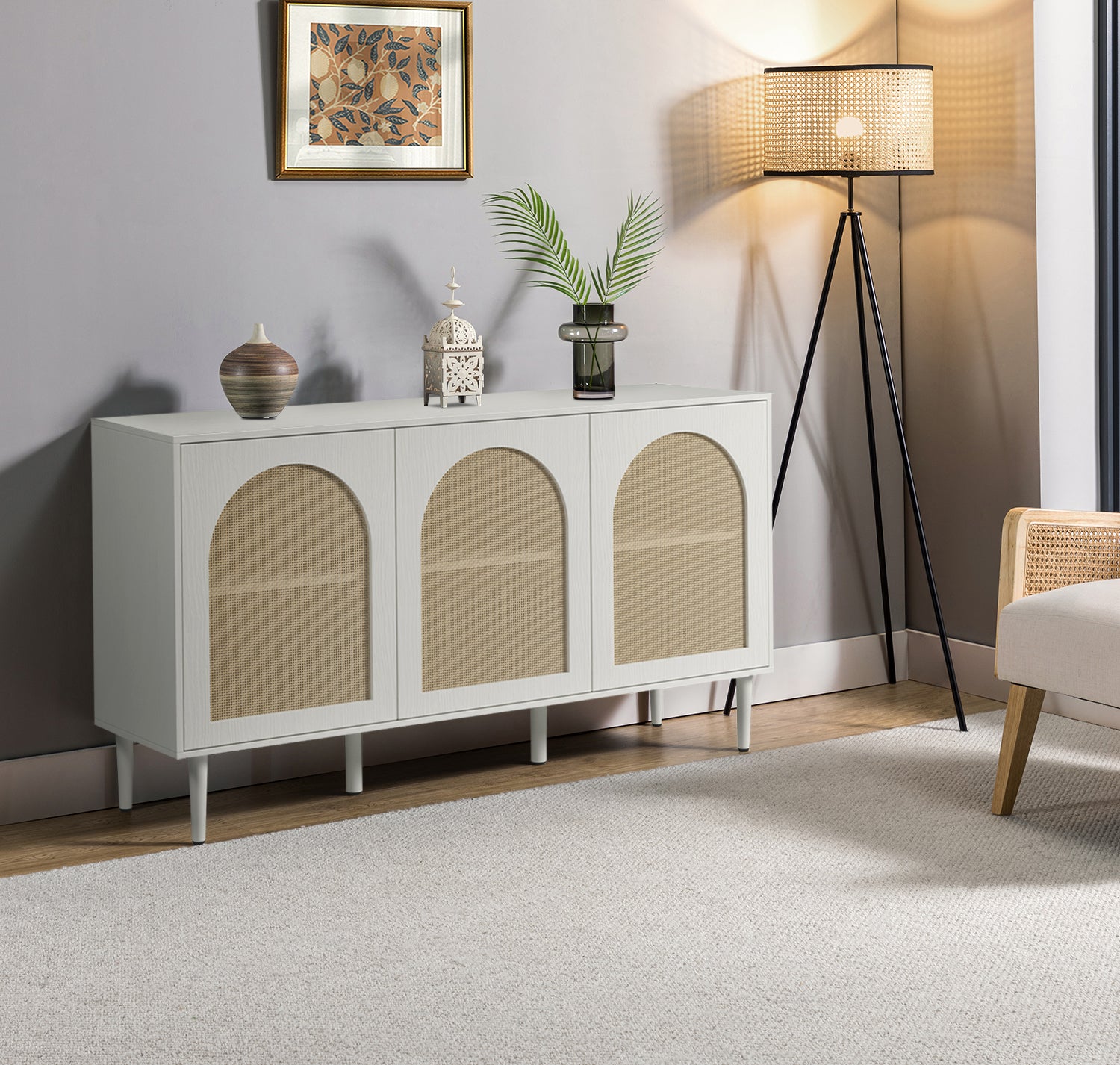 Antiope Sideboard in White