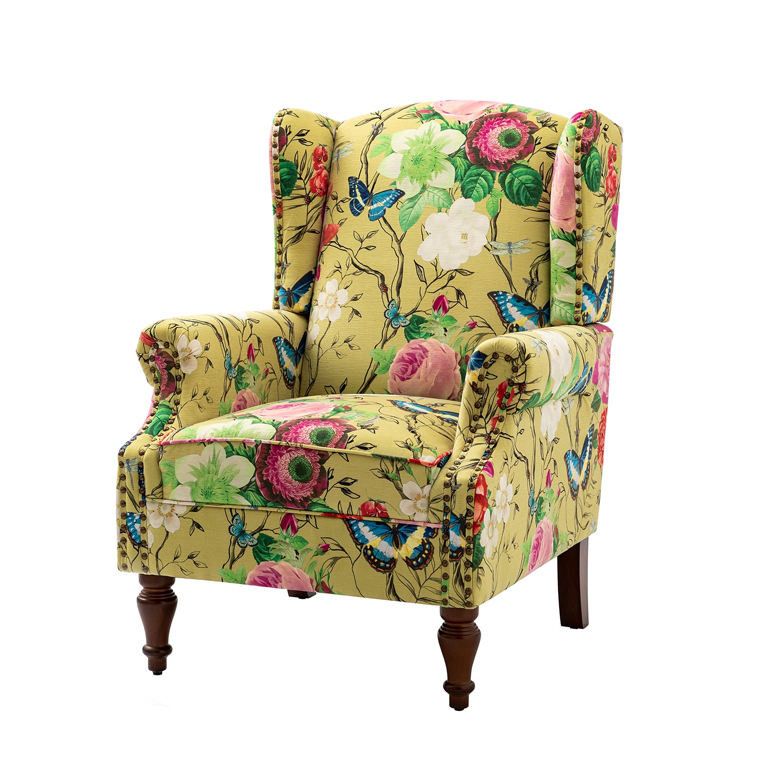 Theodor Armchair in Mustard