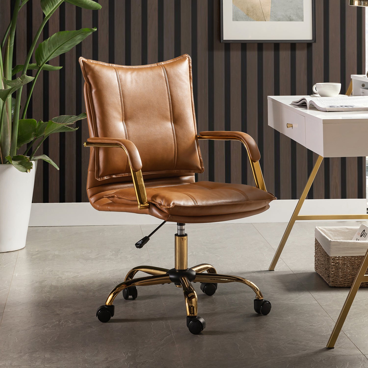 Maryland Office Chair in Camel