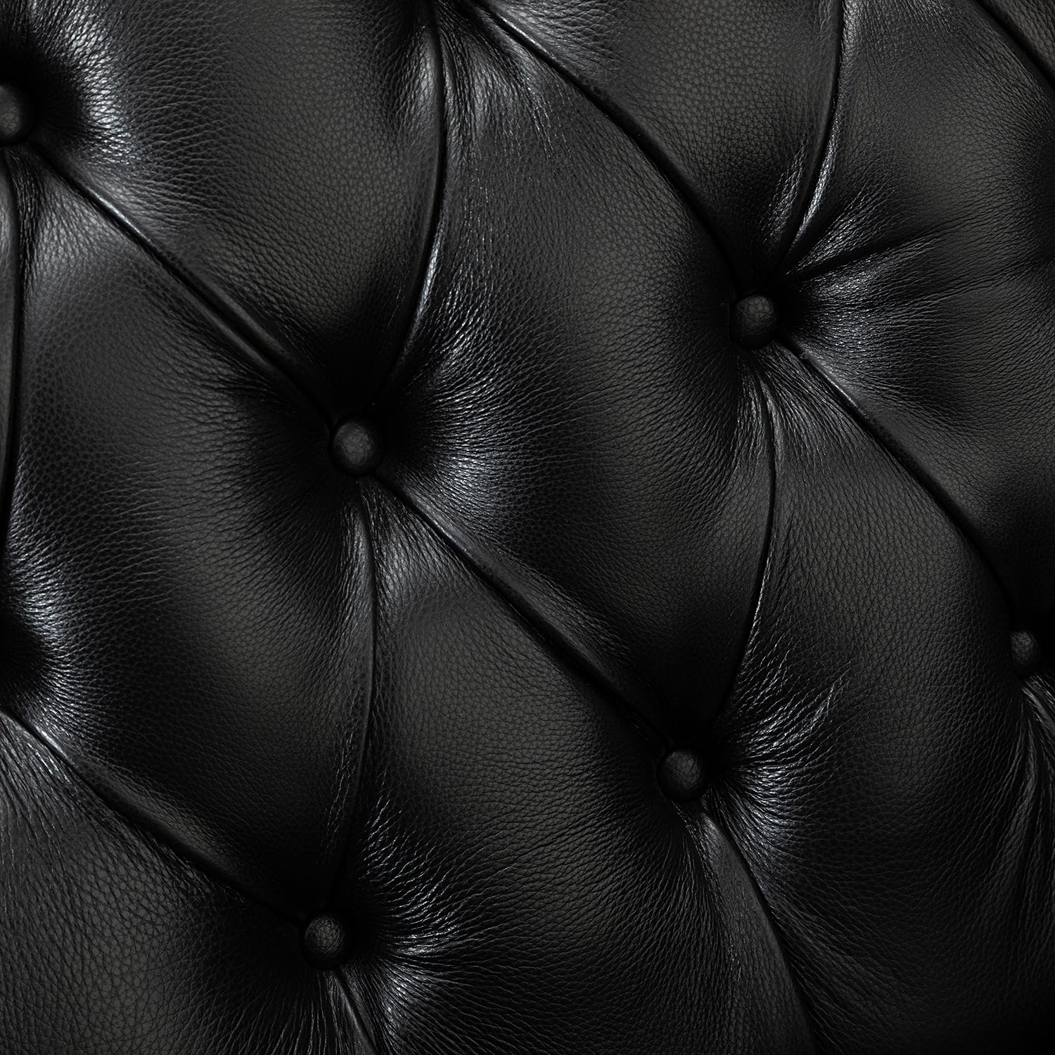 Elijah Genuine  Leather Armchair in Black