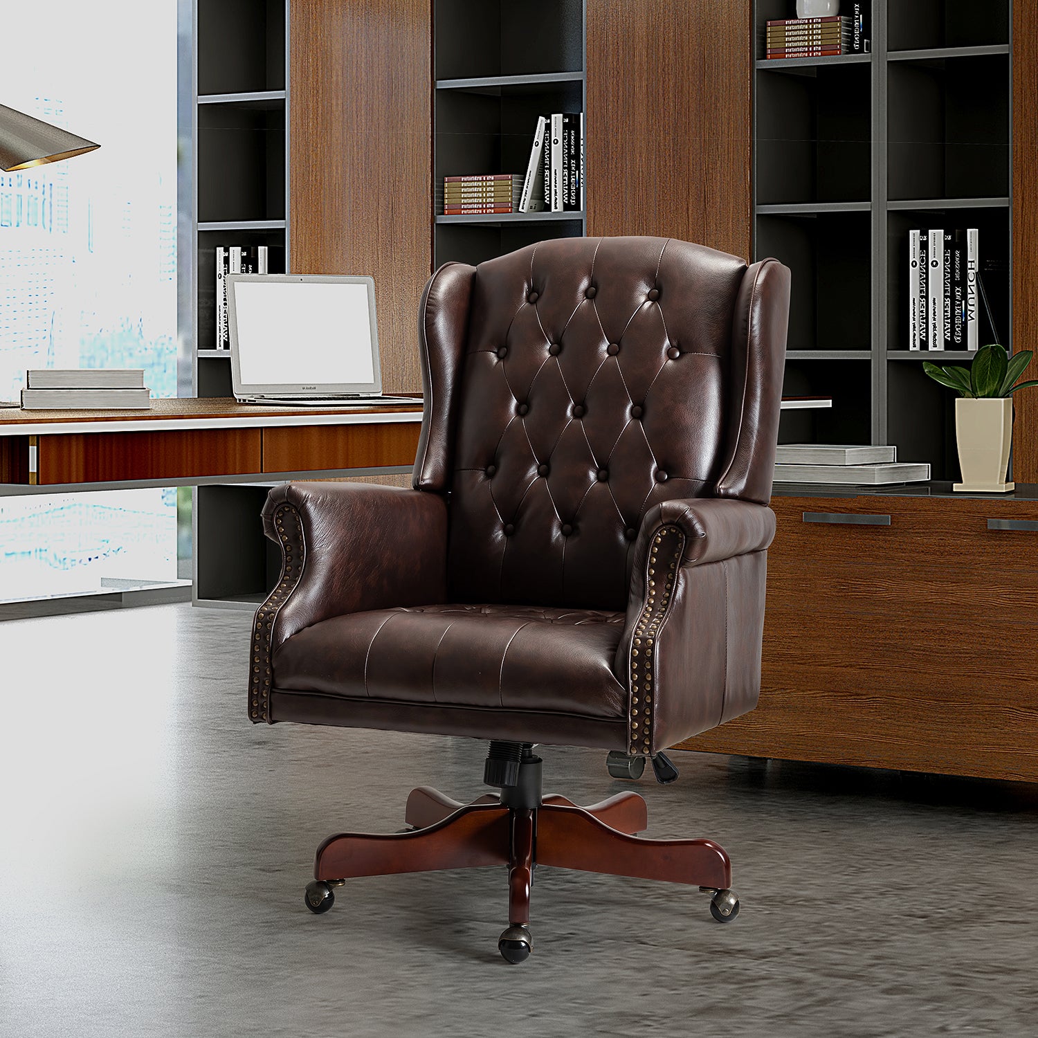 Amadeo Executive Chair in Brown