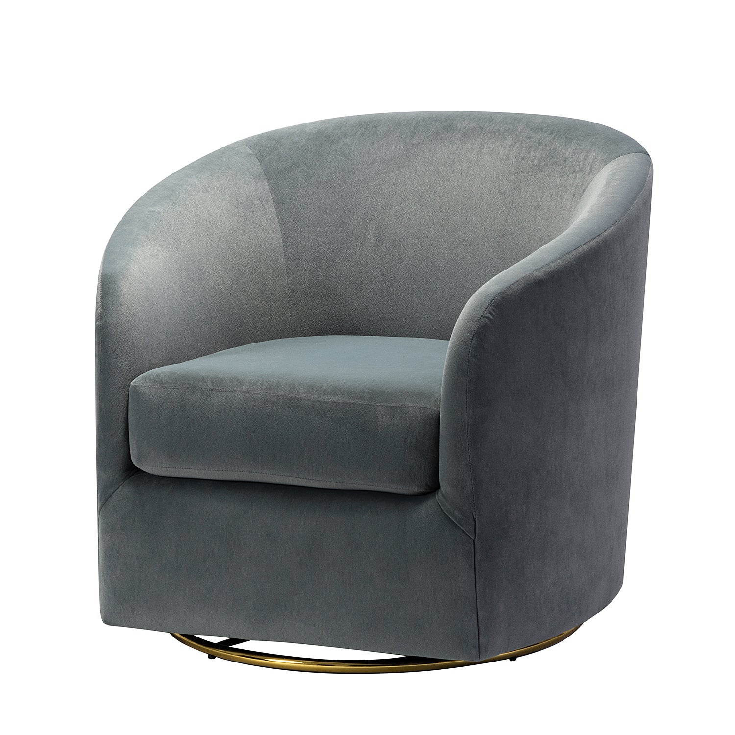 Amarante Swivel Chair in Grey