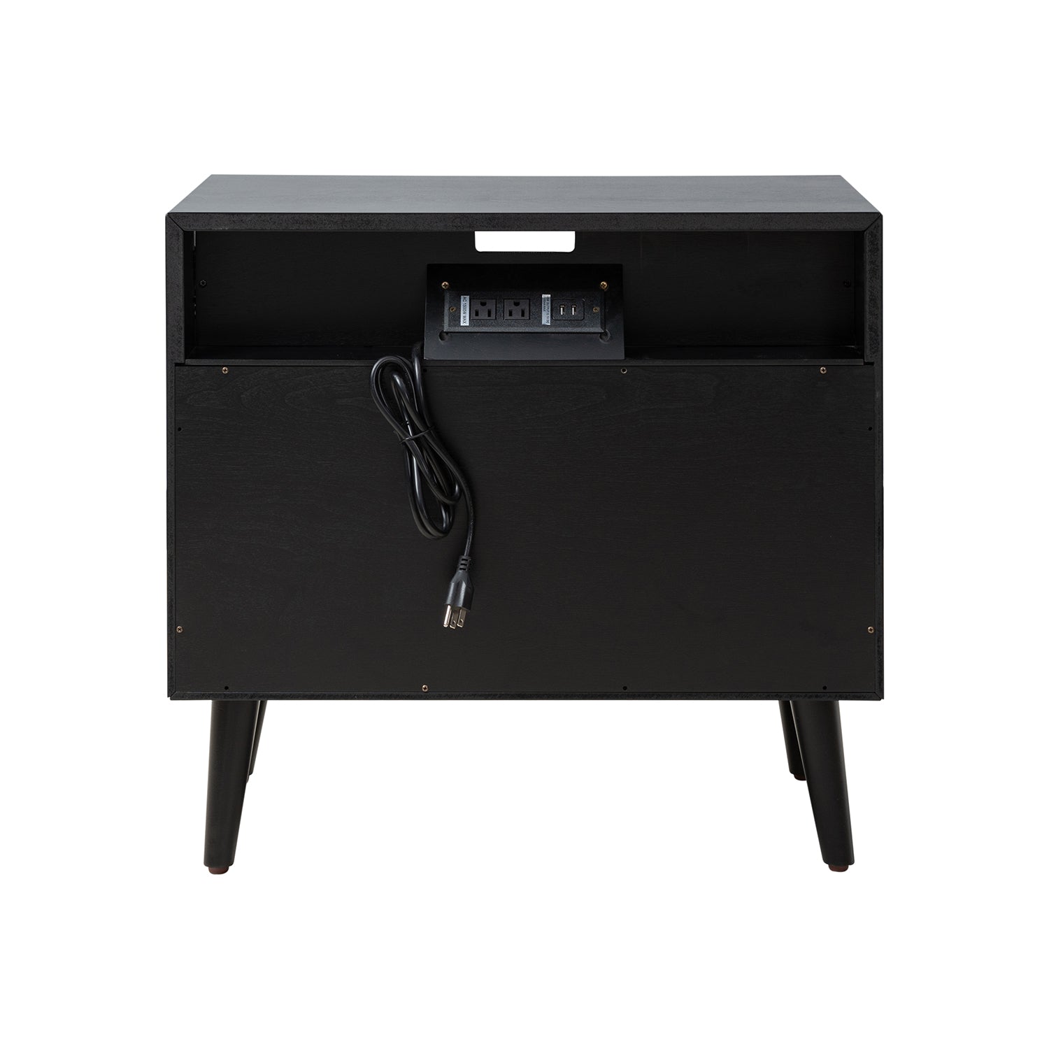 Frieda Nightstand in Black