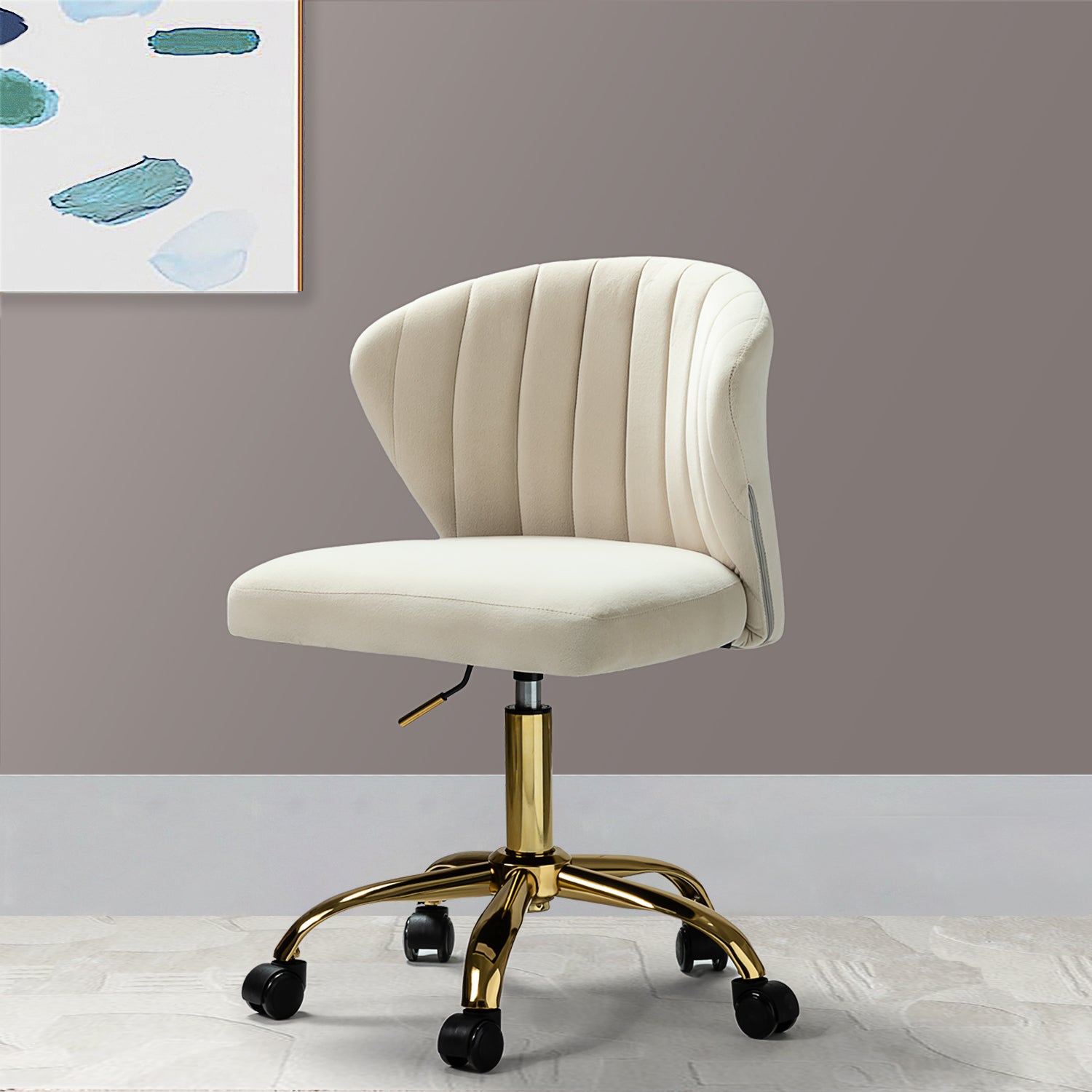 Ilia Task Chair in Tan