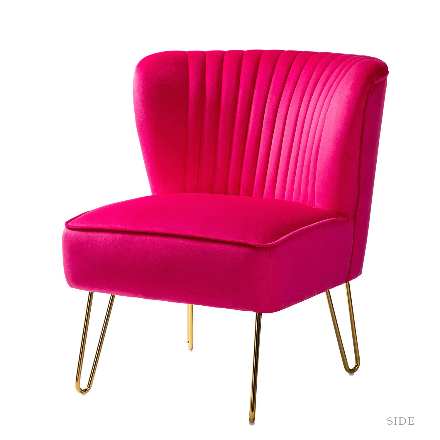 Eloisa Side Chair in Fushia