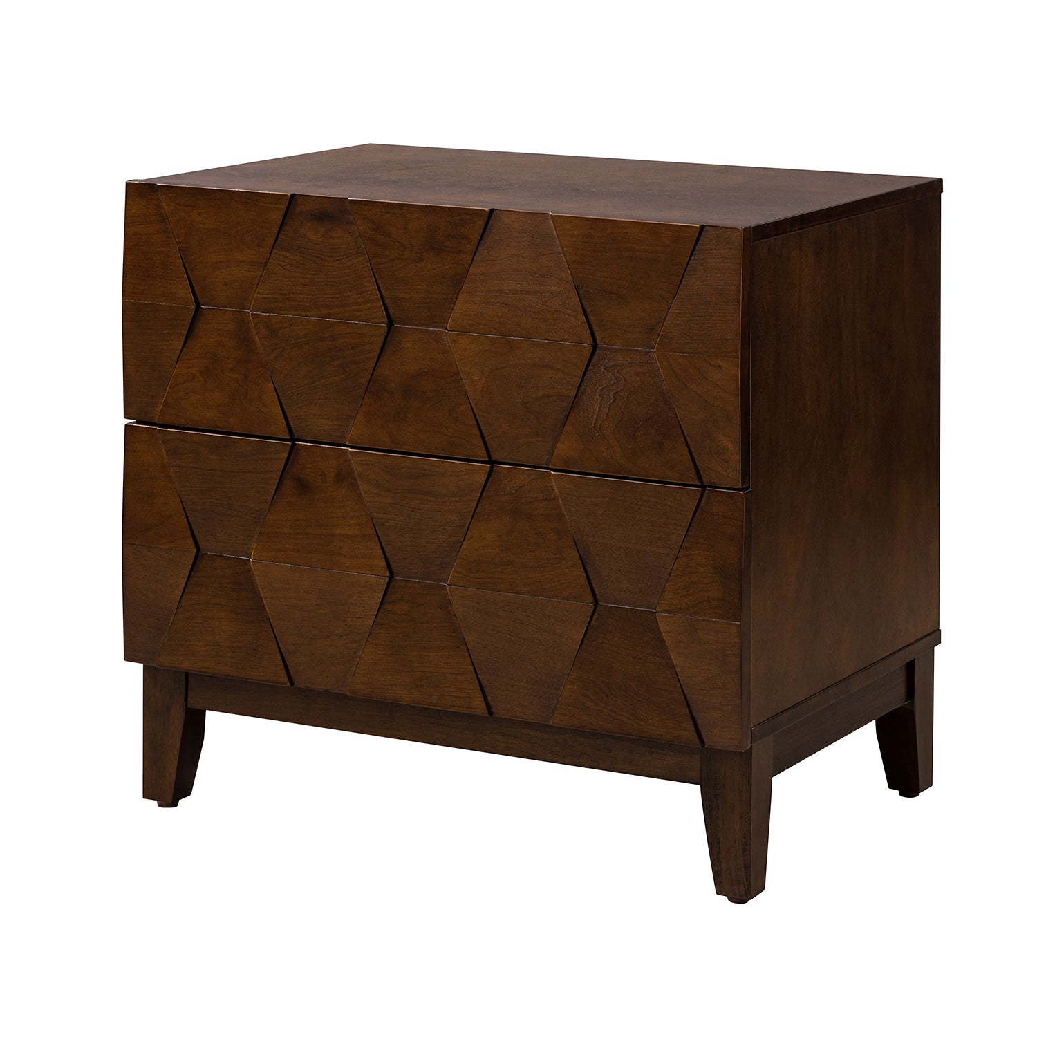 Helga Nightstand in Walnut