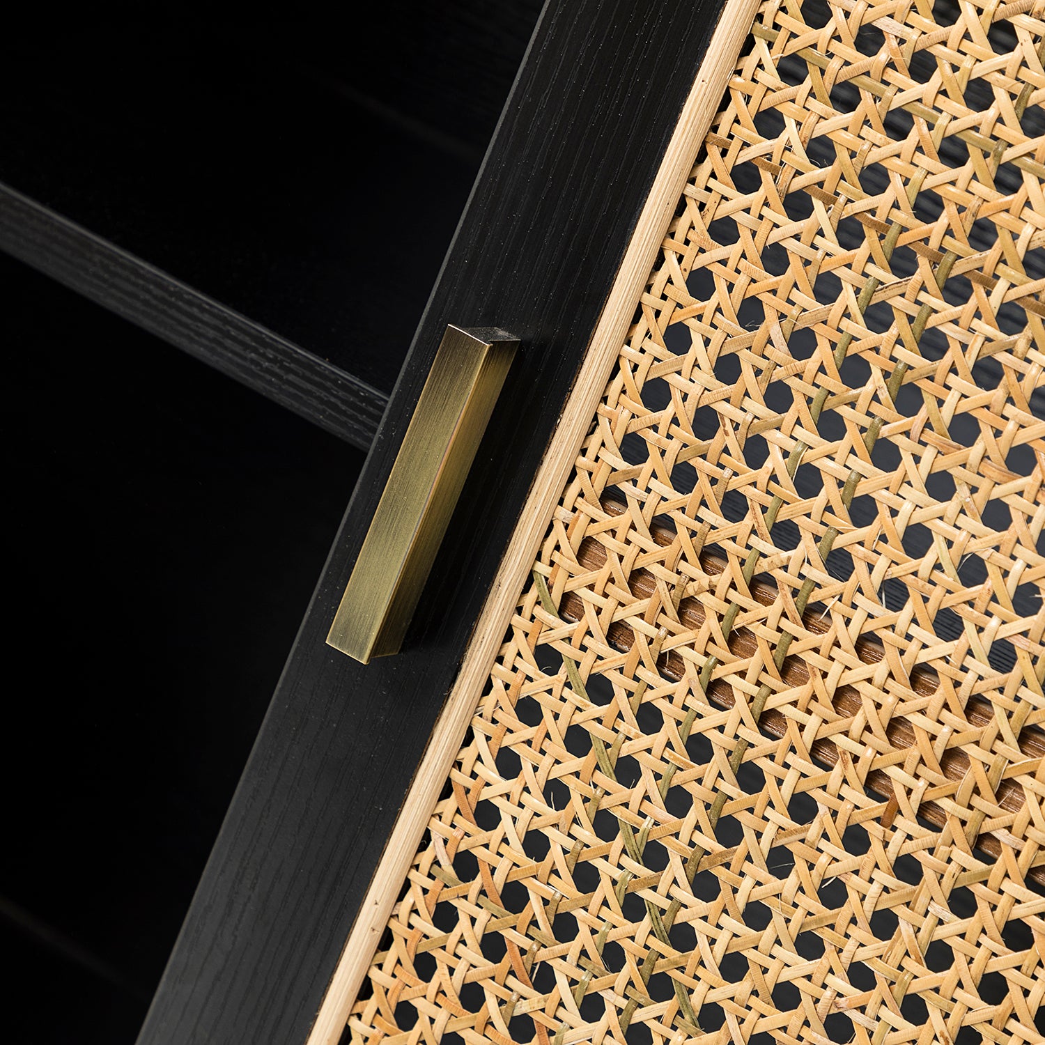 Wyoming Accent Cabinet in Black