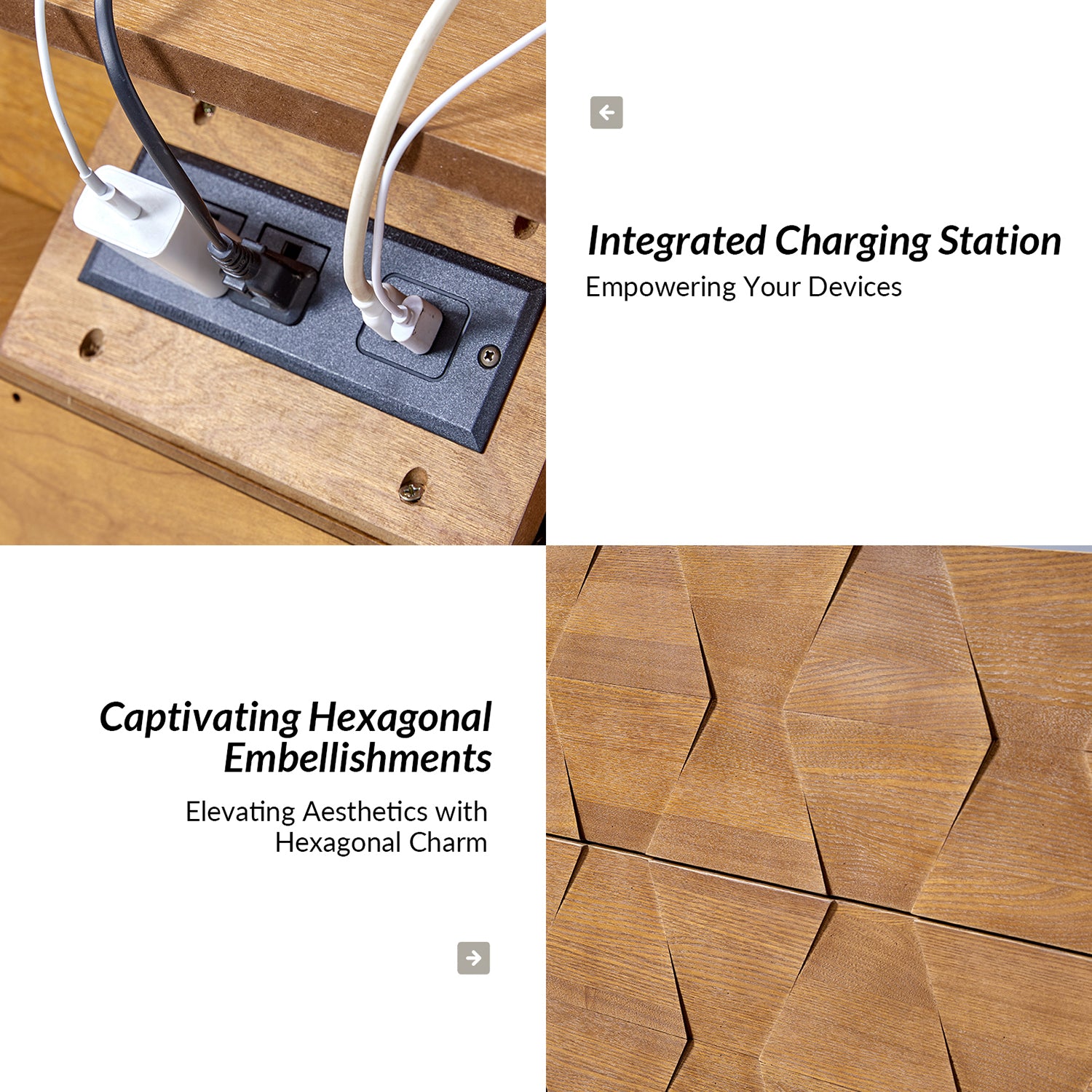 Helga Nightstand in Seadrift
