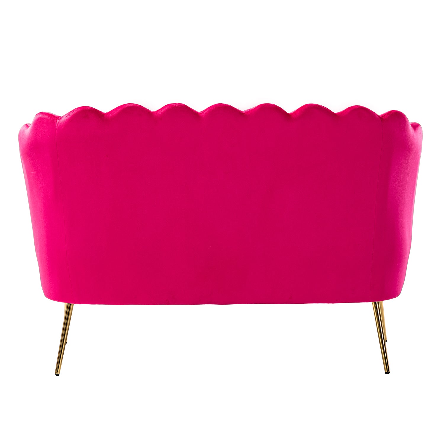 Donata Loveseat in Fushia