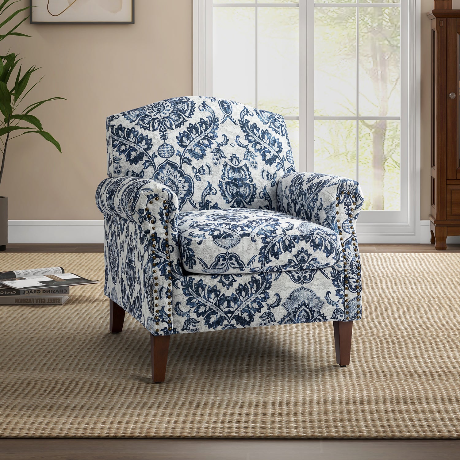 Eric Armchair in Navy