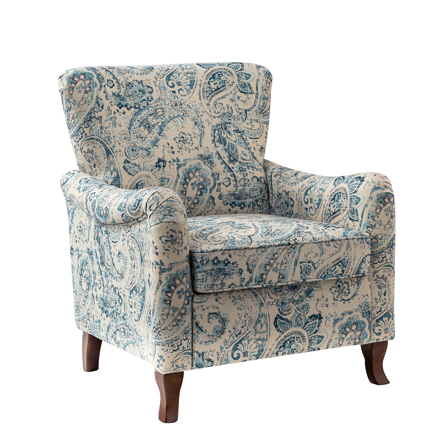 Marion Accent Chair in Blue