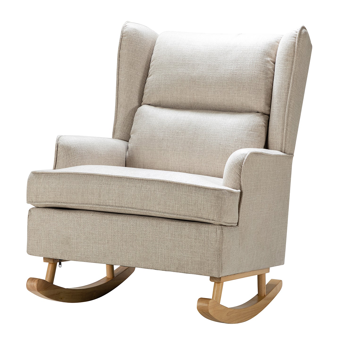 Adrian Rocking Chair in Linen