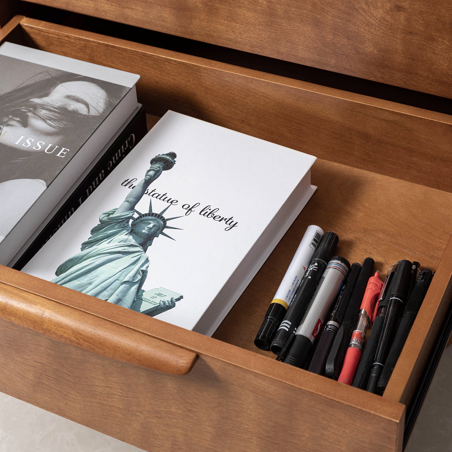 Florrie Nightstand in Acorn