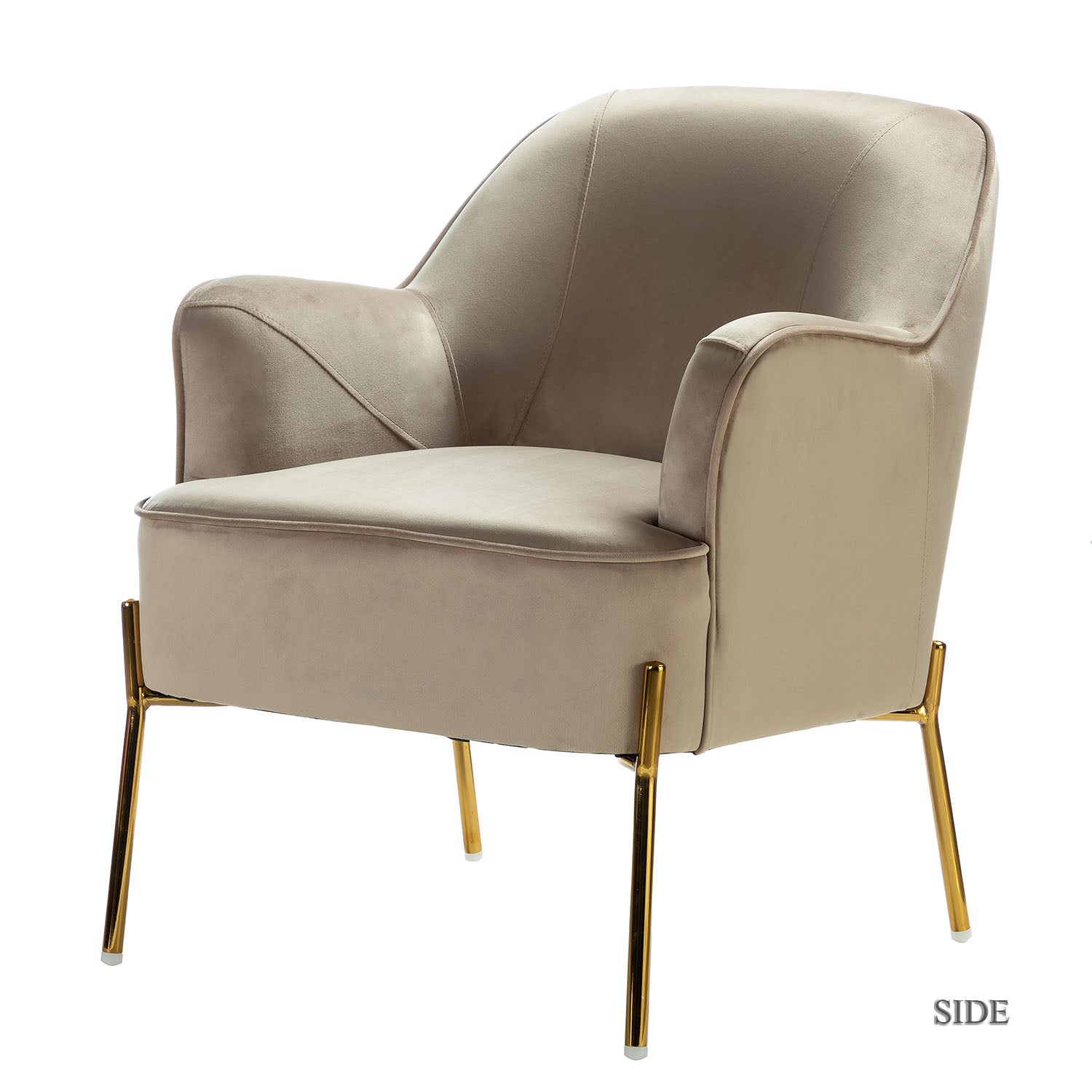 Nora Accent Chair in Tan