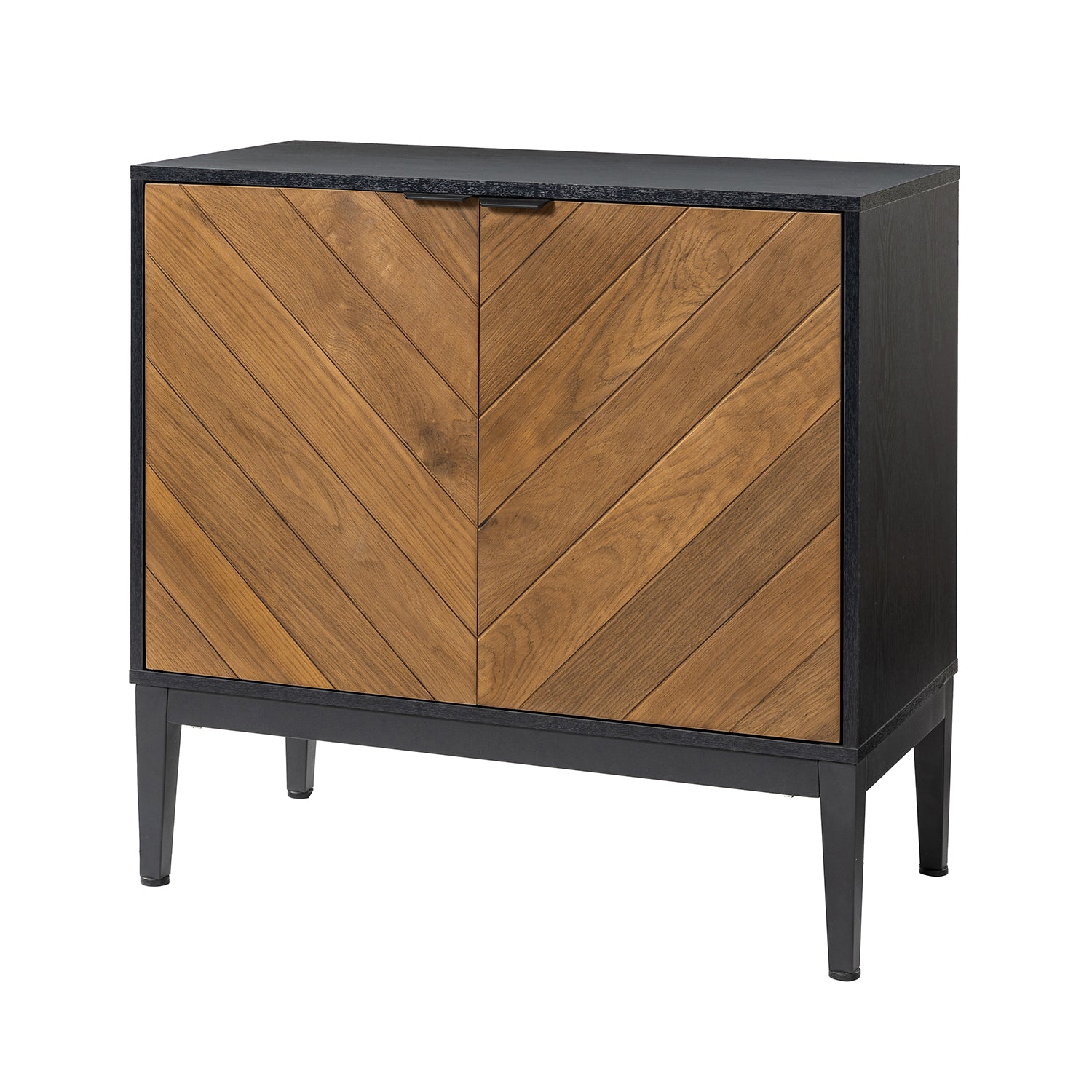 Paschall Accent Cabinet in Black