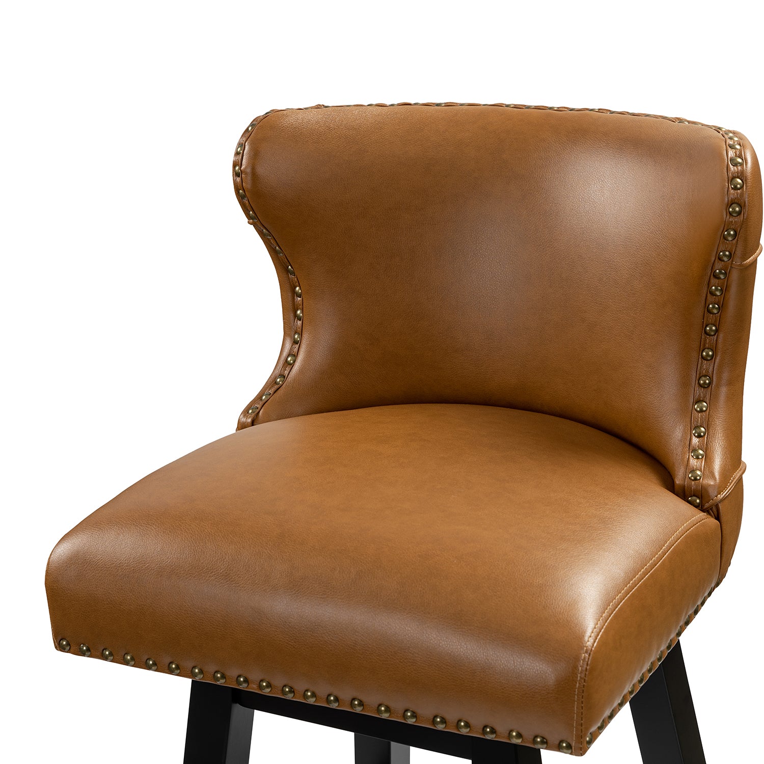 Konrad Swivel Bar & Counter Stool in Camel