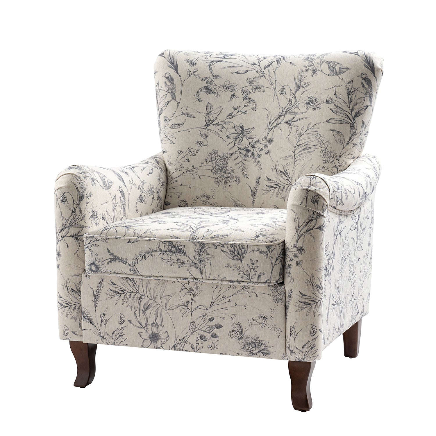 Marion Accent Chair in Wildflower