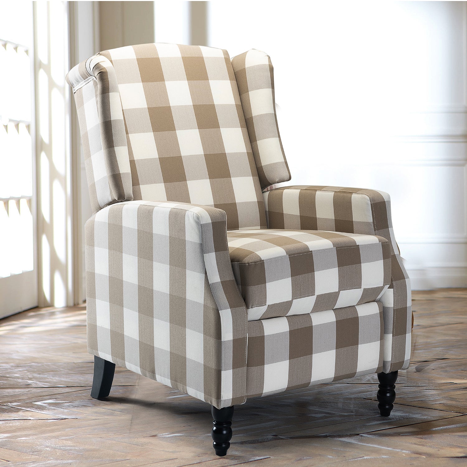 Celia Manual Recliner in Beige