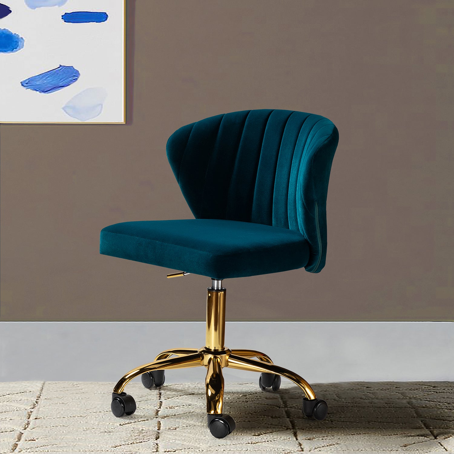 Ilia Task Chair in Teal